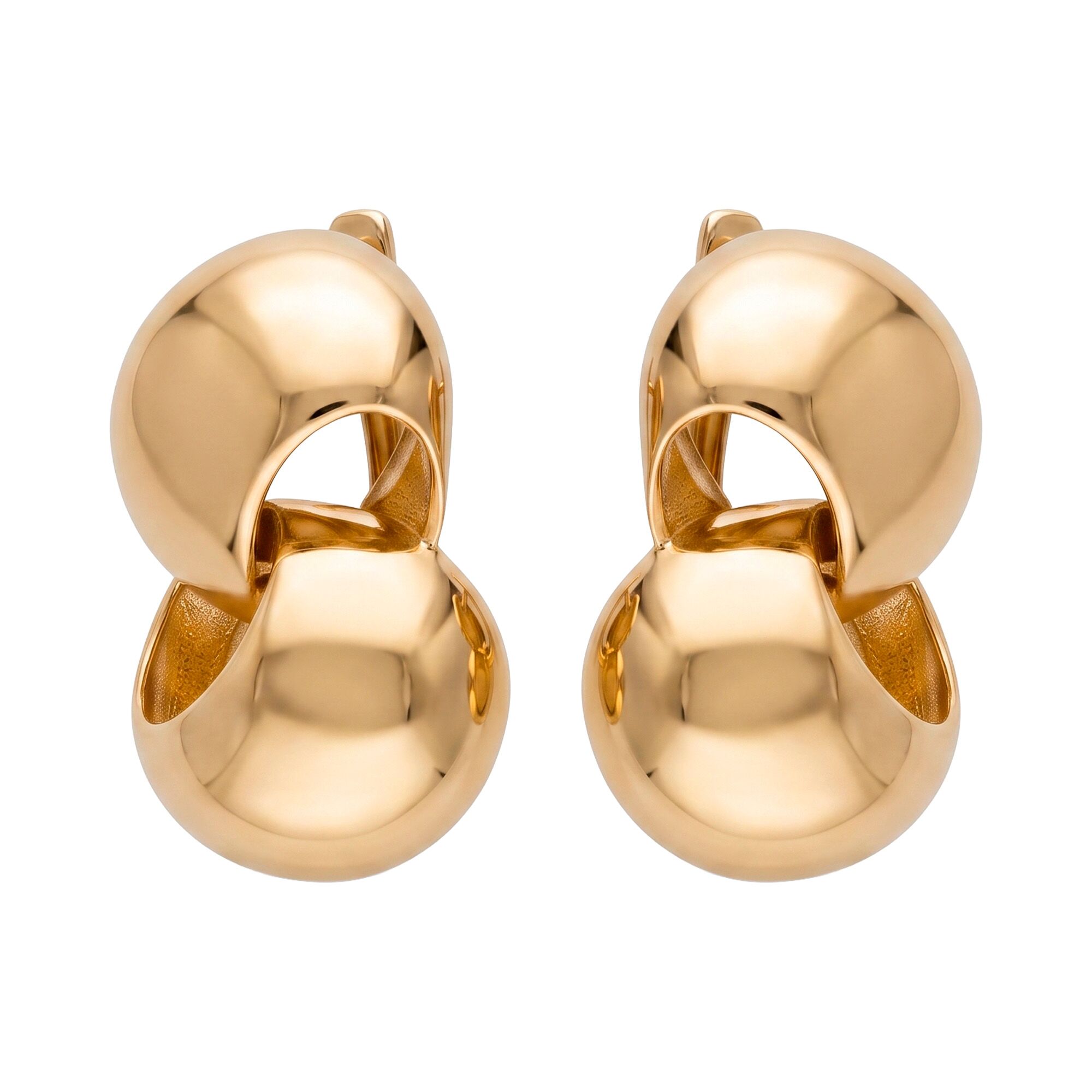 Серьги, золото, 585, 5.72г, 64033 | GoldMarket.kz