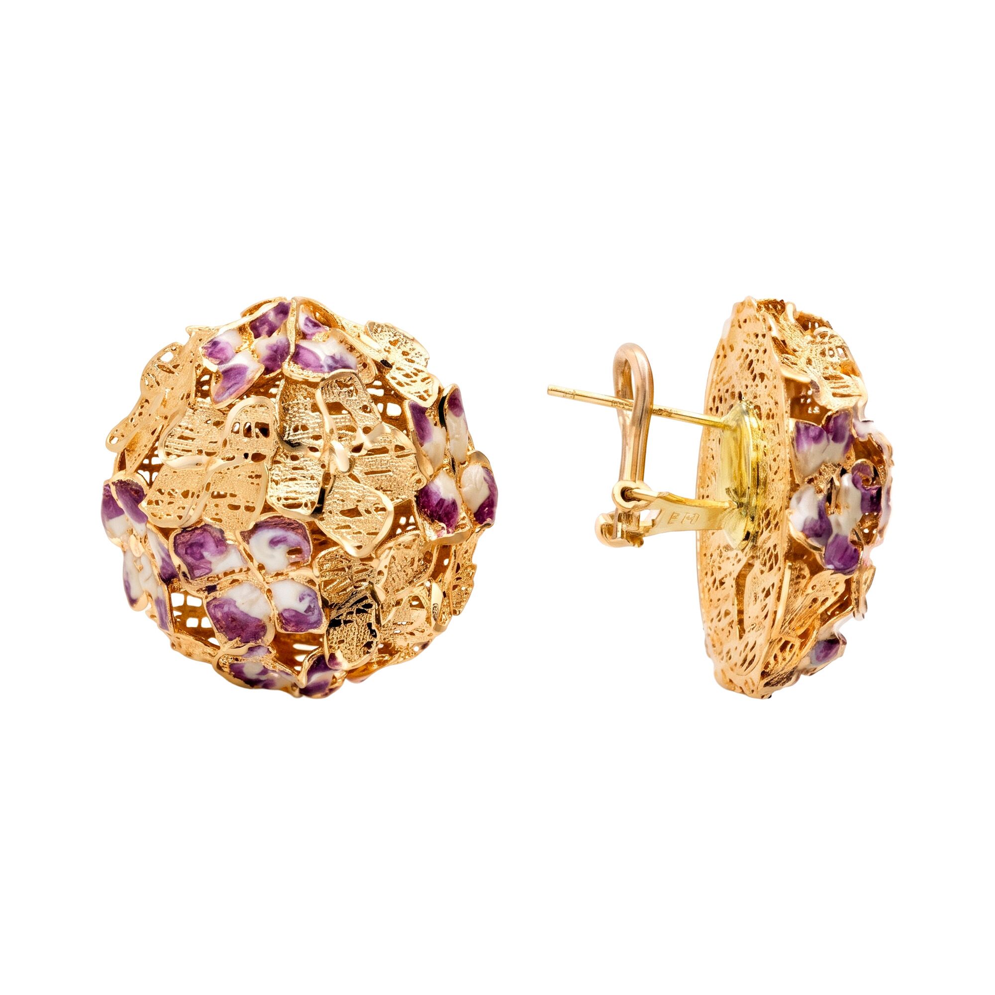 Серьги, золото, 750,  14.61г, 64041, изображение 2 | GoldMarket.kz