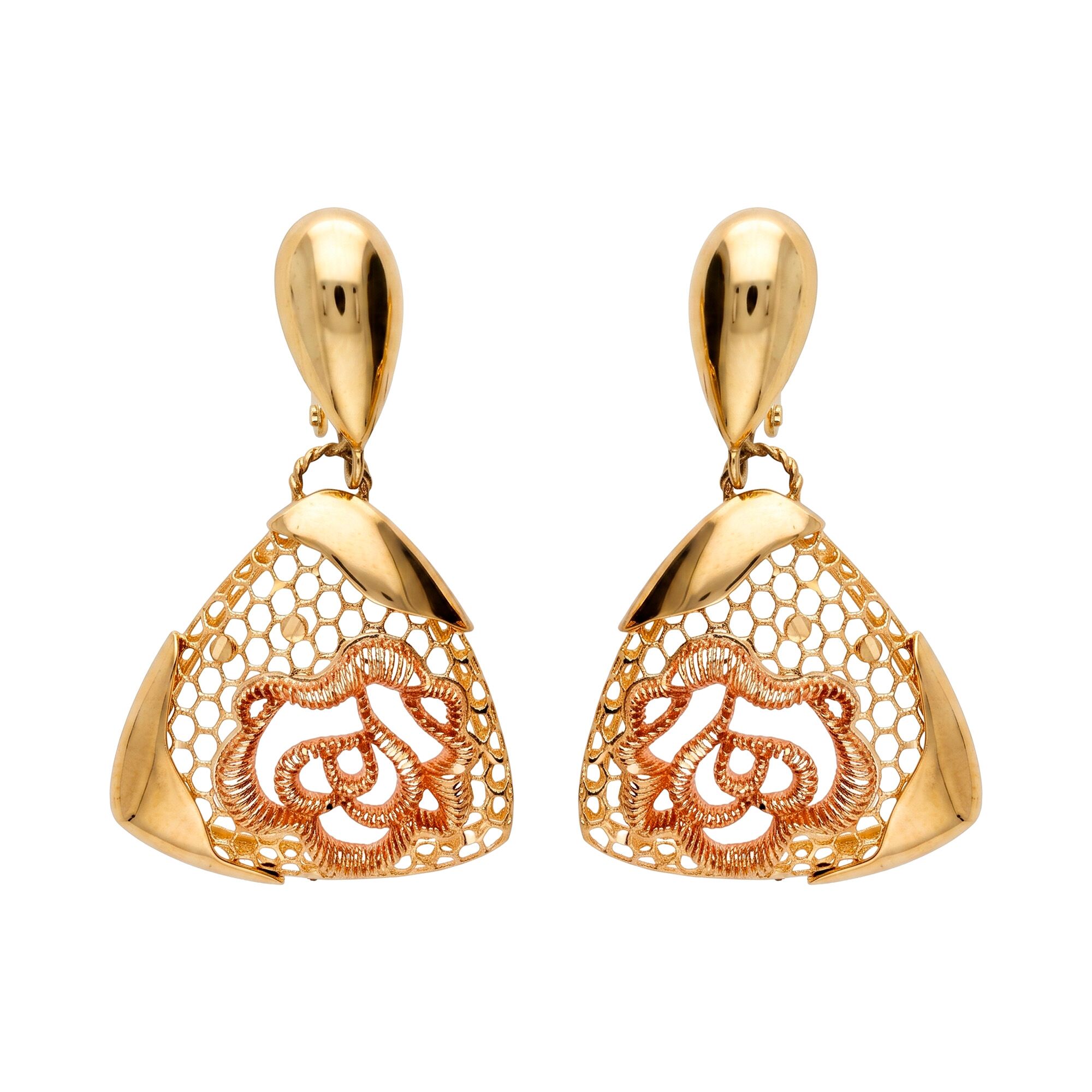 Серьги, золото, 750, 8.28г, 64042 | GoldMarket.kz