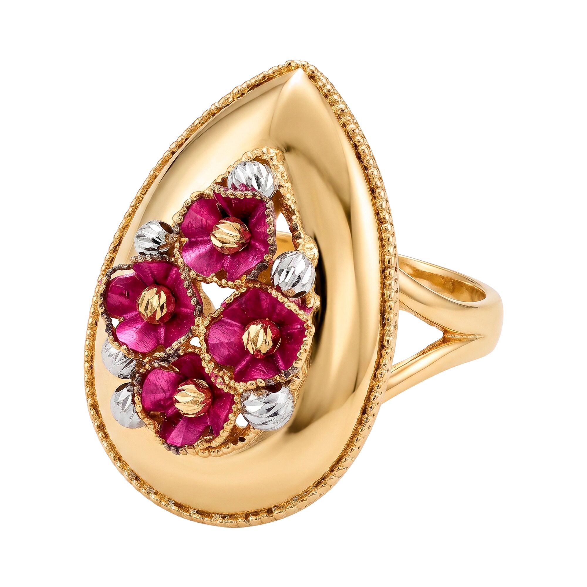 Кольцо, золото, 750, 7.92г, 64044, изображение 2 | GoldMarket.kz