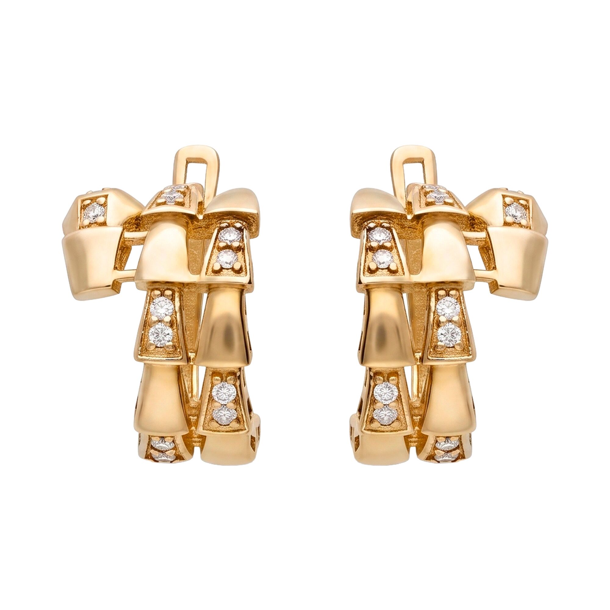 Серьги, золото, 585, 4.86г, 64045 | GoldMarket.kz