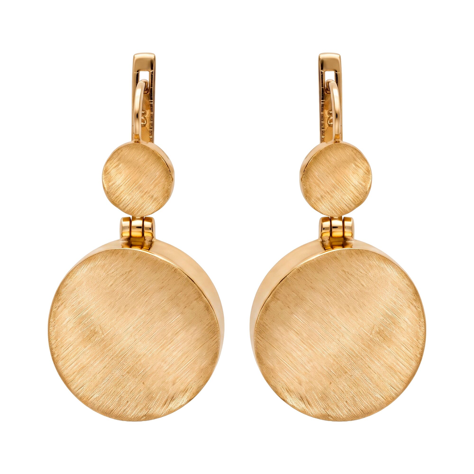 Серьги, золото, 585, 8.13г, 64048 | GoldMarket.kz