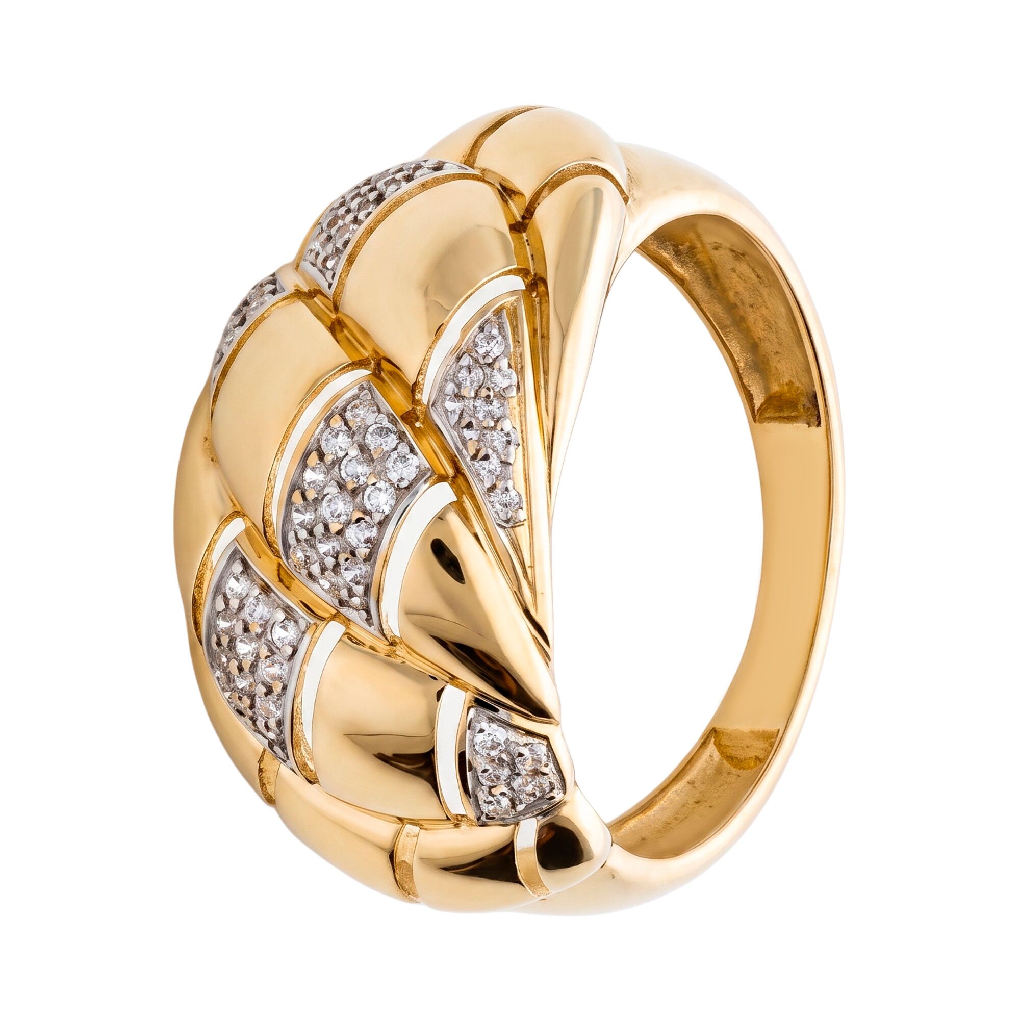 Кольцо, золото, 585, 4.24г, 64084 | GoldMarket.kz