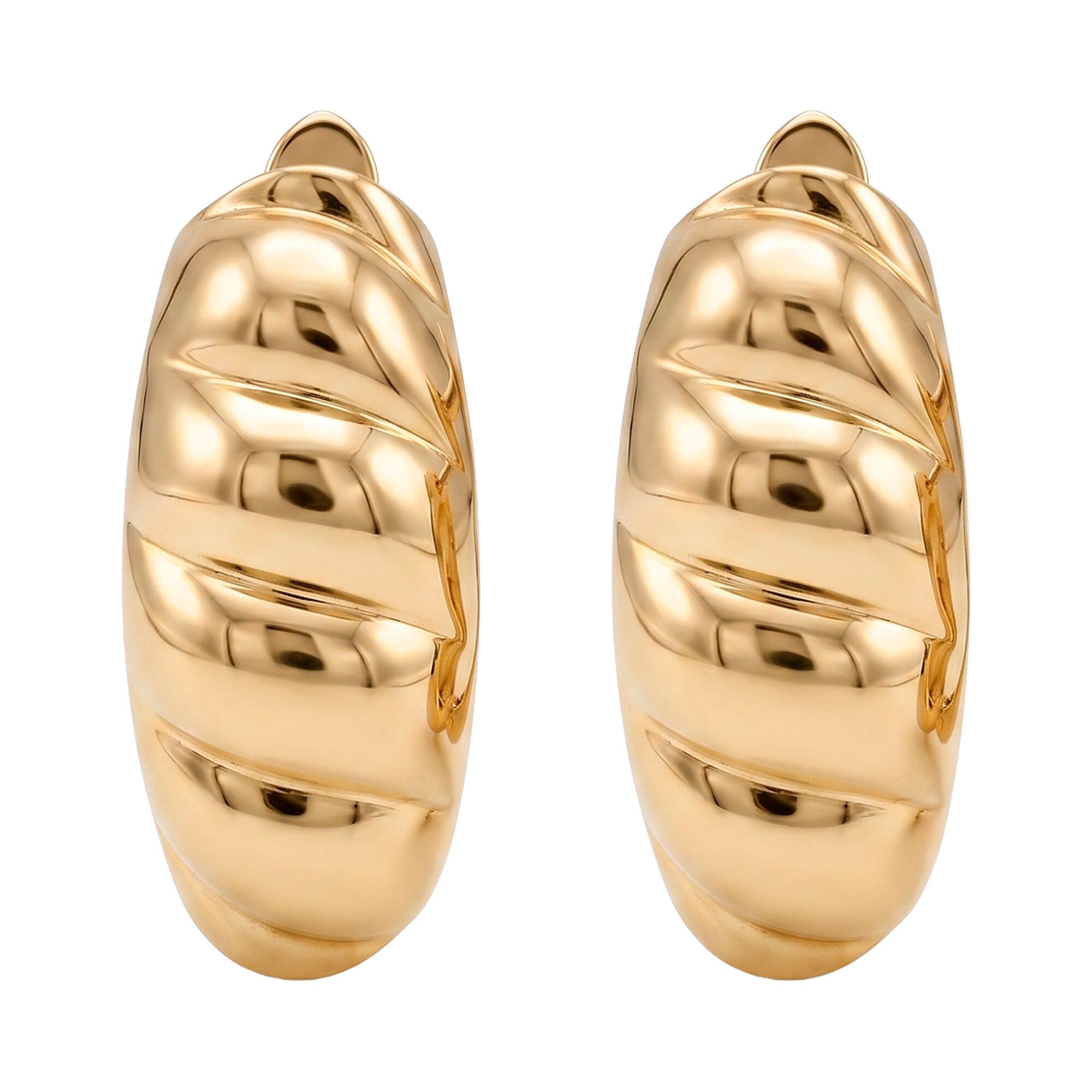Серьги, золото, 585, 4.17г, 64108 | GoldMarket.kz