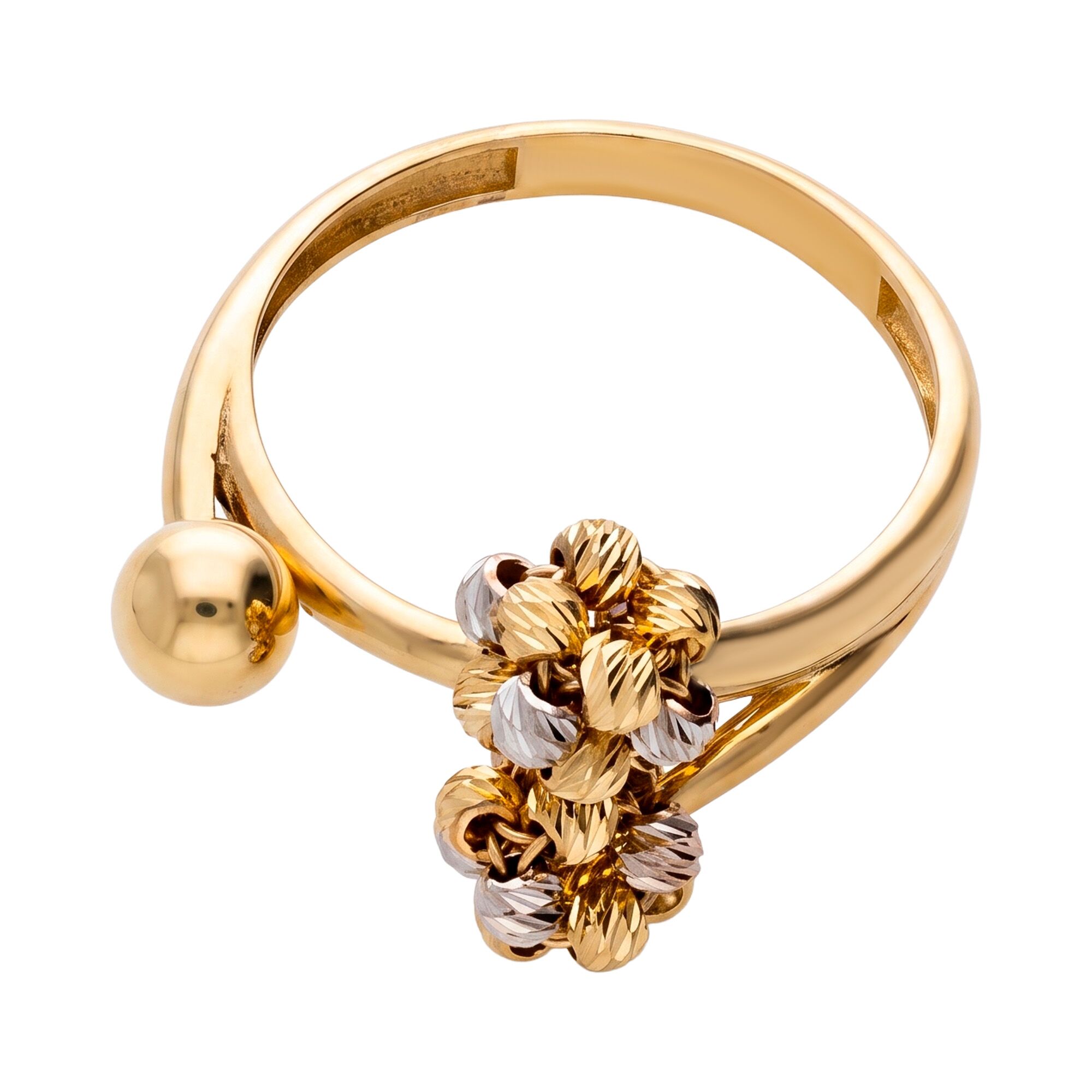 Кольцо, золото, 585, 3.6г, 64110, изображение 2 | GoldMarket.kz