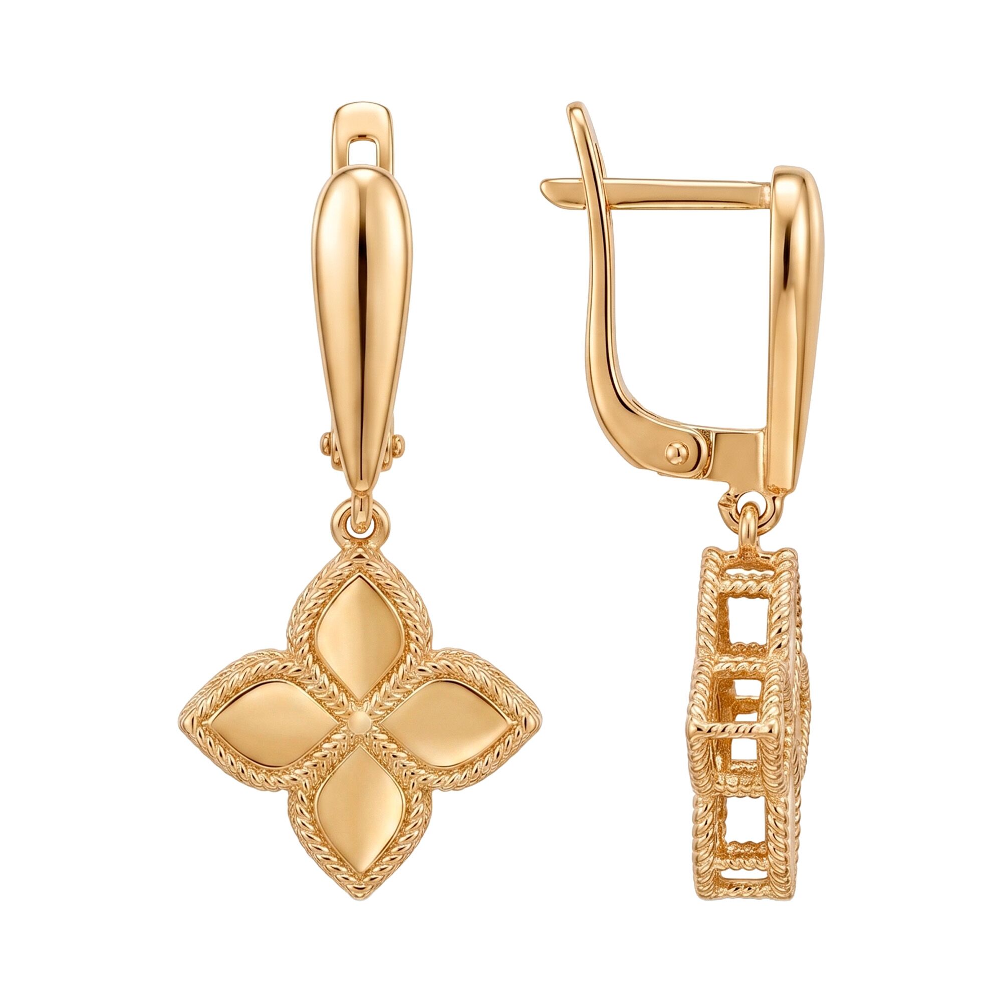 Серьги, золото, 585, 4.32г, 64125, изображение 2 | GoldMarket.kz