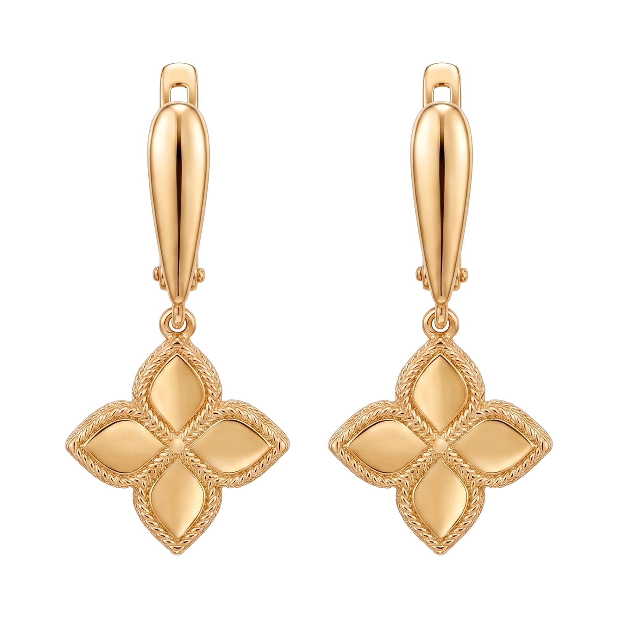 Серьги, золото, 585, 4.32г, 64125 | GoldMarket.kz