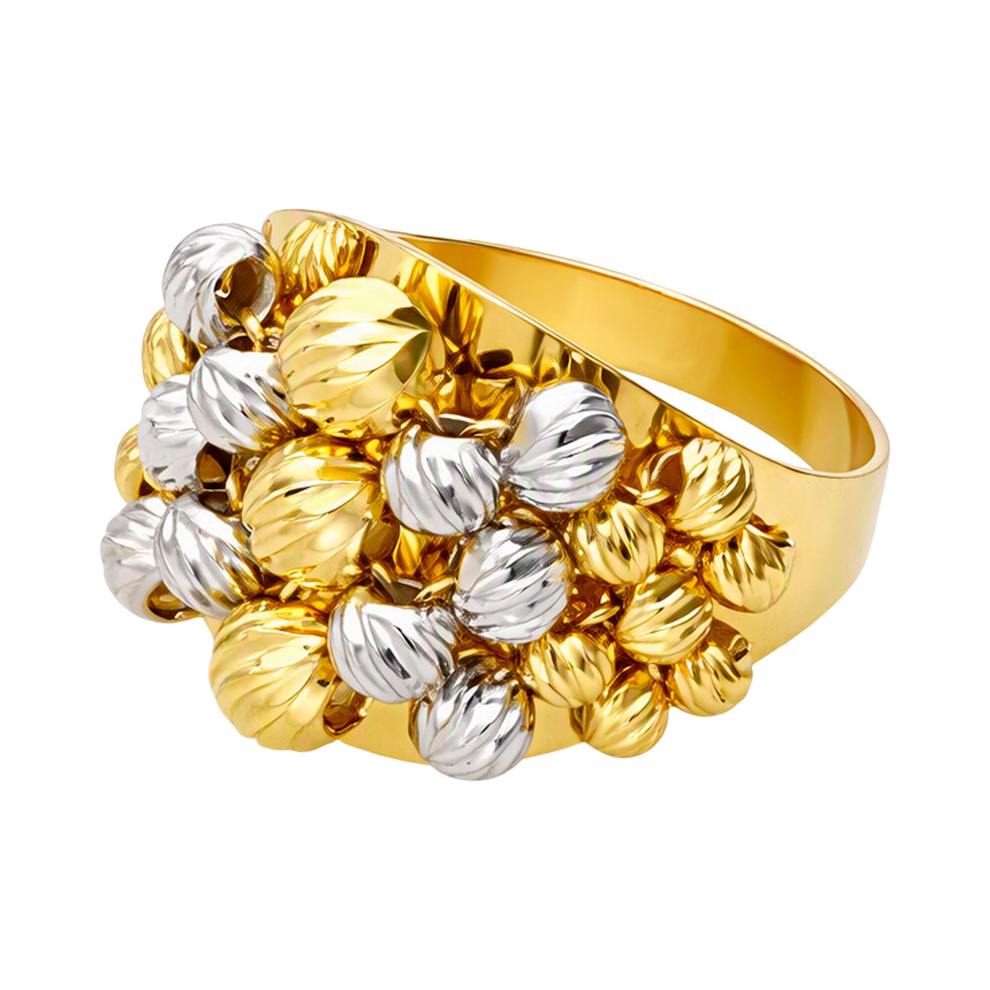 Кольцо, золото, 585, 4.96г, 65377, изображение 2 | GoldMarket.kz