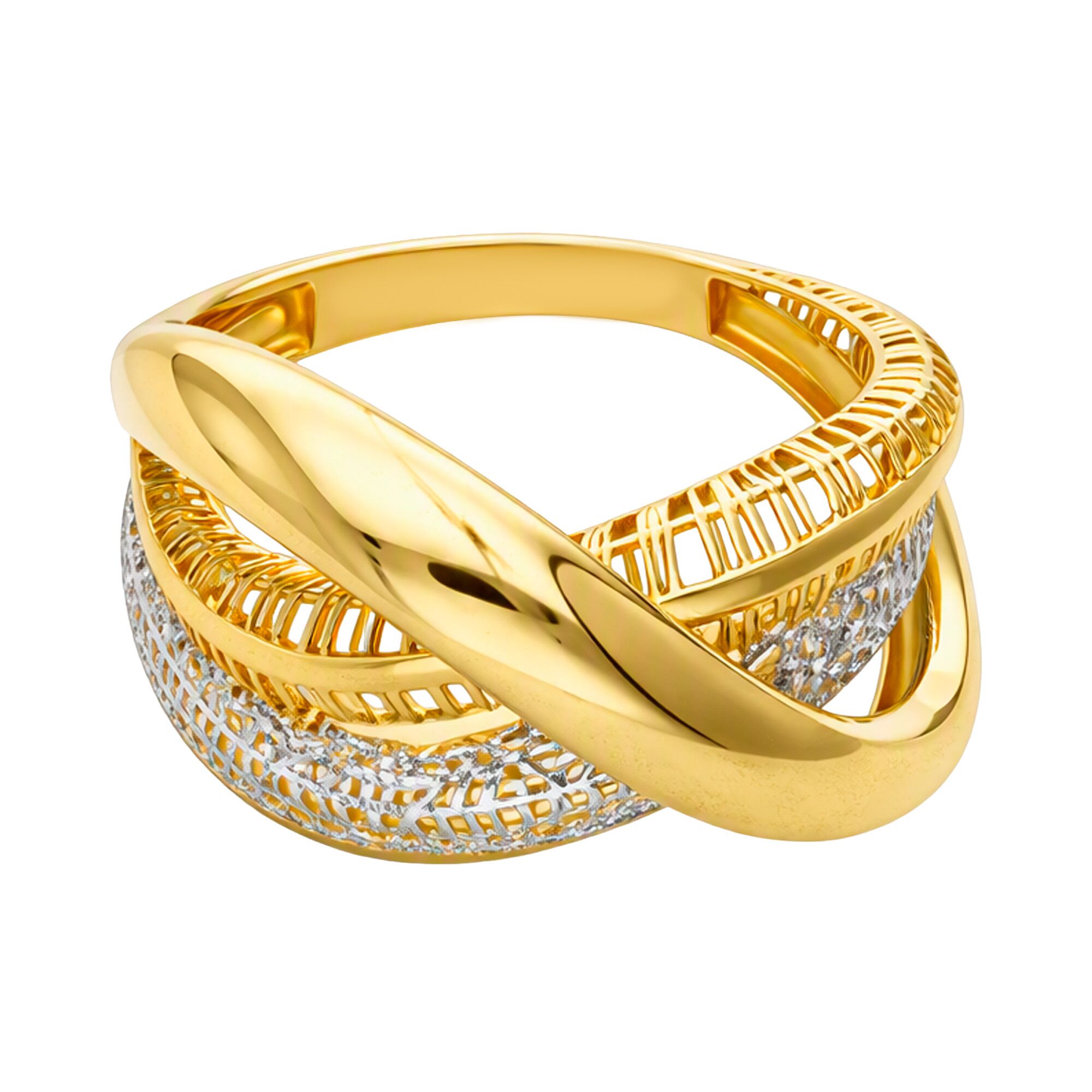 Кольцо, золото, 585, 5.11г, 65388, изображение 2 | GoldMarket.kz