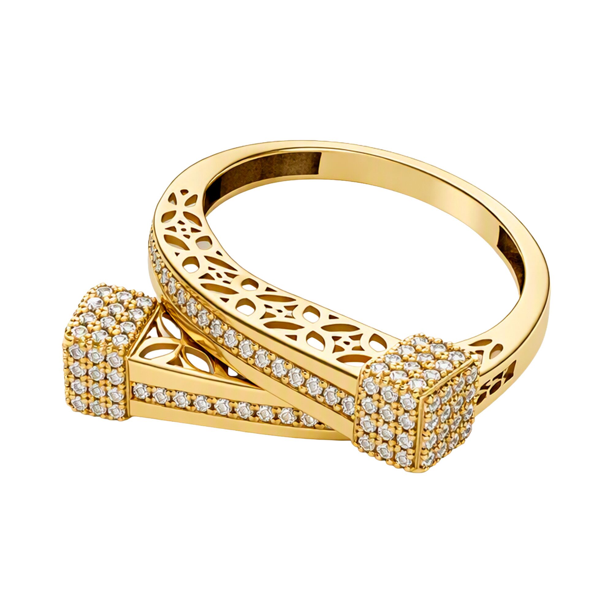Кольцо, золото, 585, 4г, 65391, изображение 2 | GoldMarket.kz