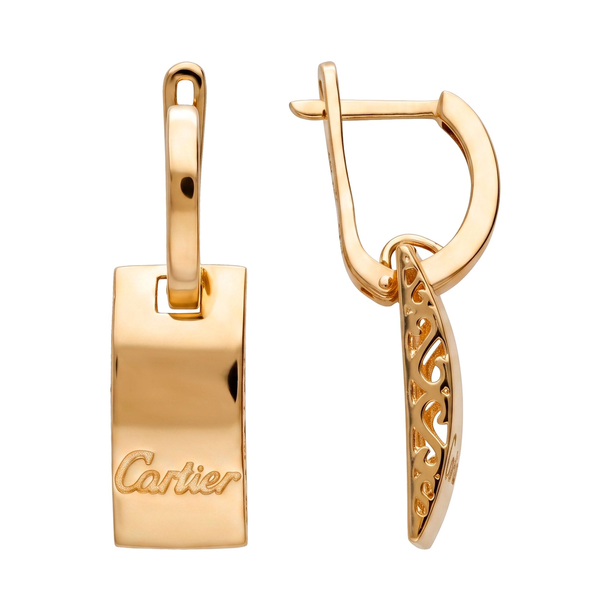 Серьги, золото, 585, 4.9г, 65415, изображение 2 | GoldMarket.kz