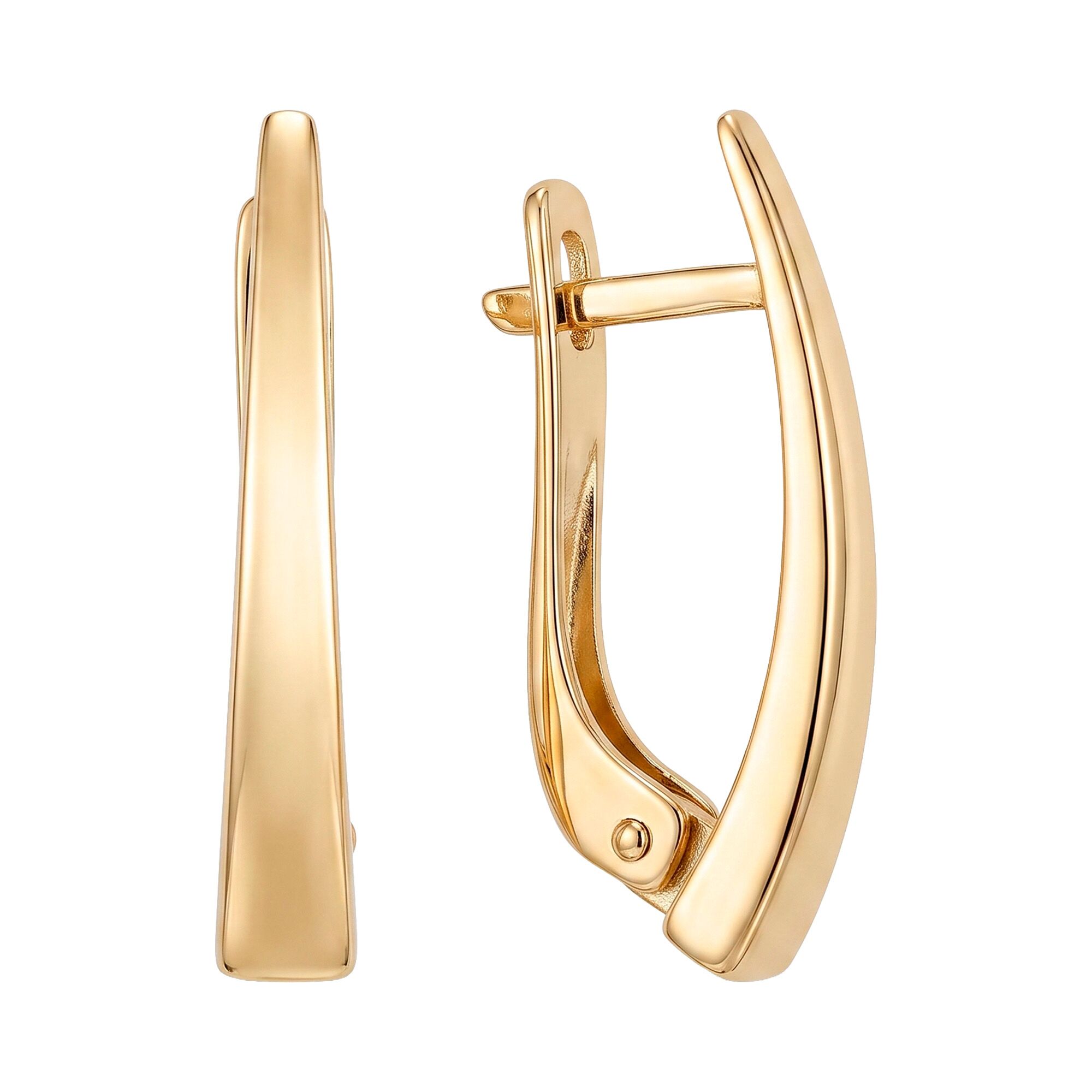 Серьги, золото, 585, 4.82г, 65422, изображение 2 | GoldMarket.kz