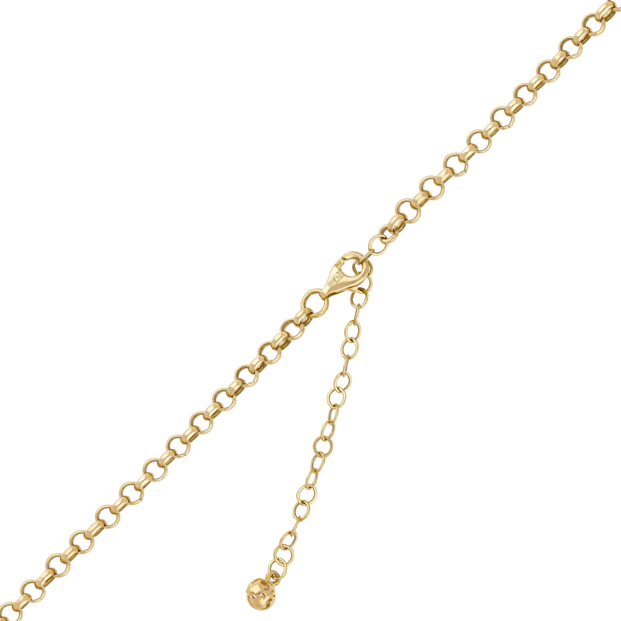 Колье, золото, 585, 8.37г, 65301, изображение 2 | GoldMarket.kz