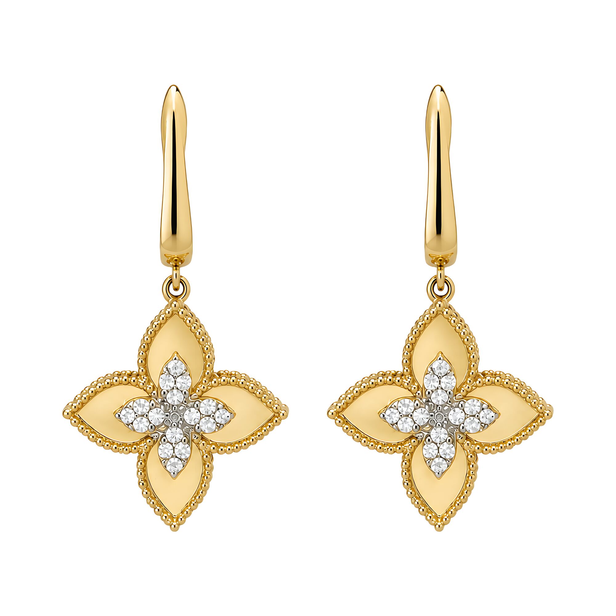 Серьги, золото, 585, 4.58г, 63208 | GoldMarket.kz