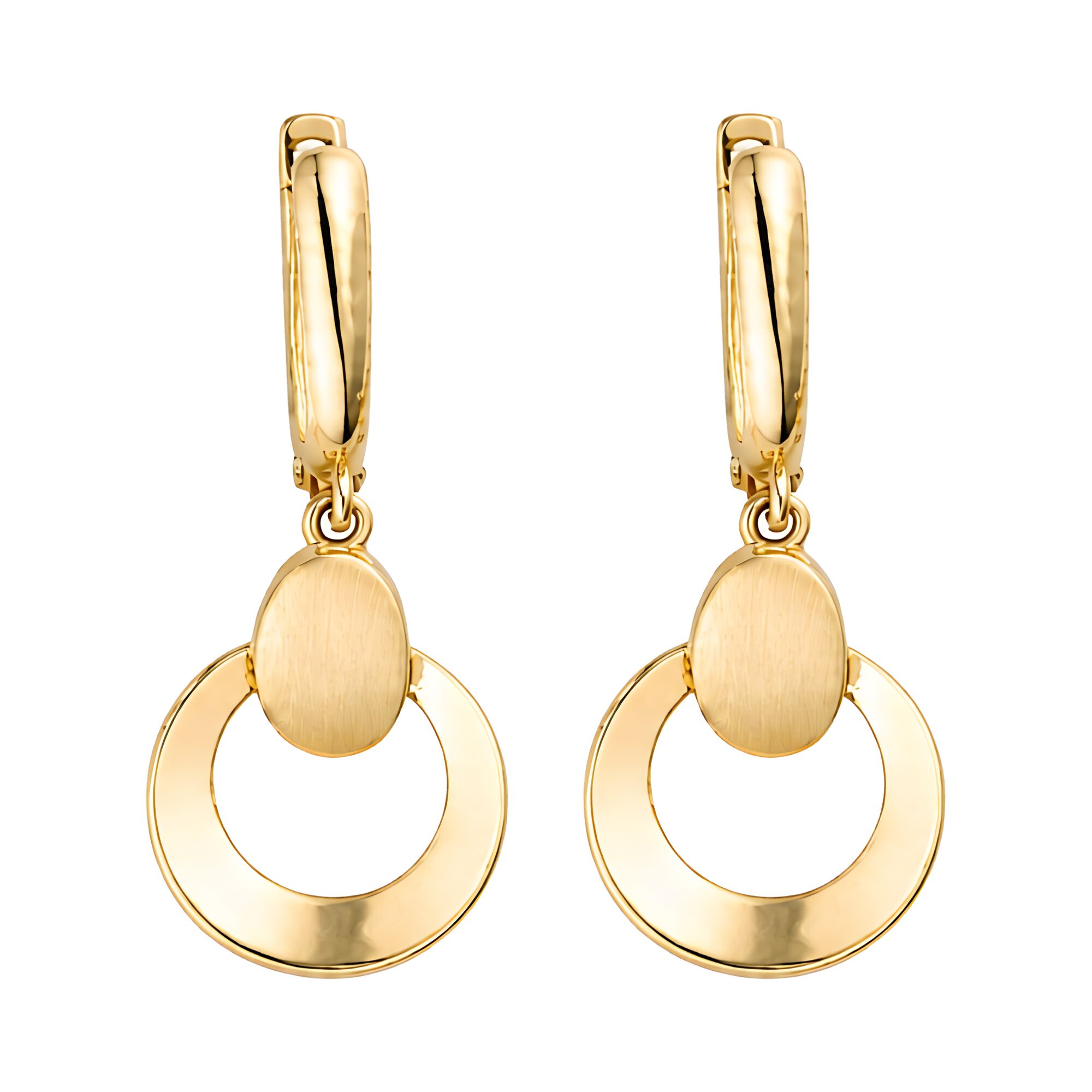 Серьги, золото, 585, 3.78г, 63234 | GoldMarket.kz