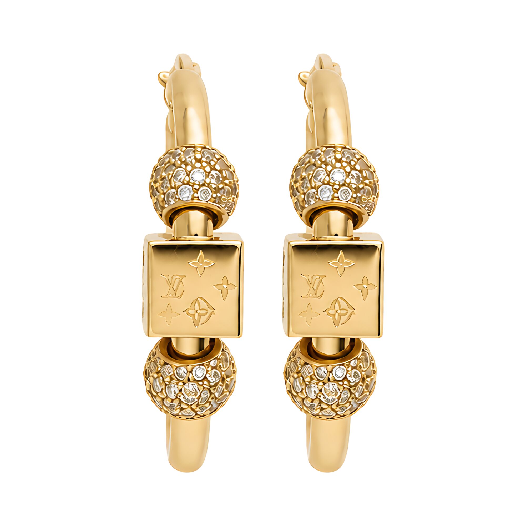 Серьги, золото, 585, 5.7г, 63244 | GoldMarket.kz