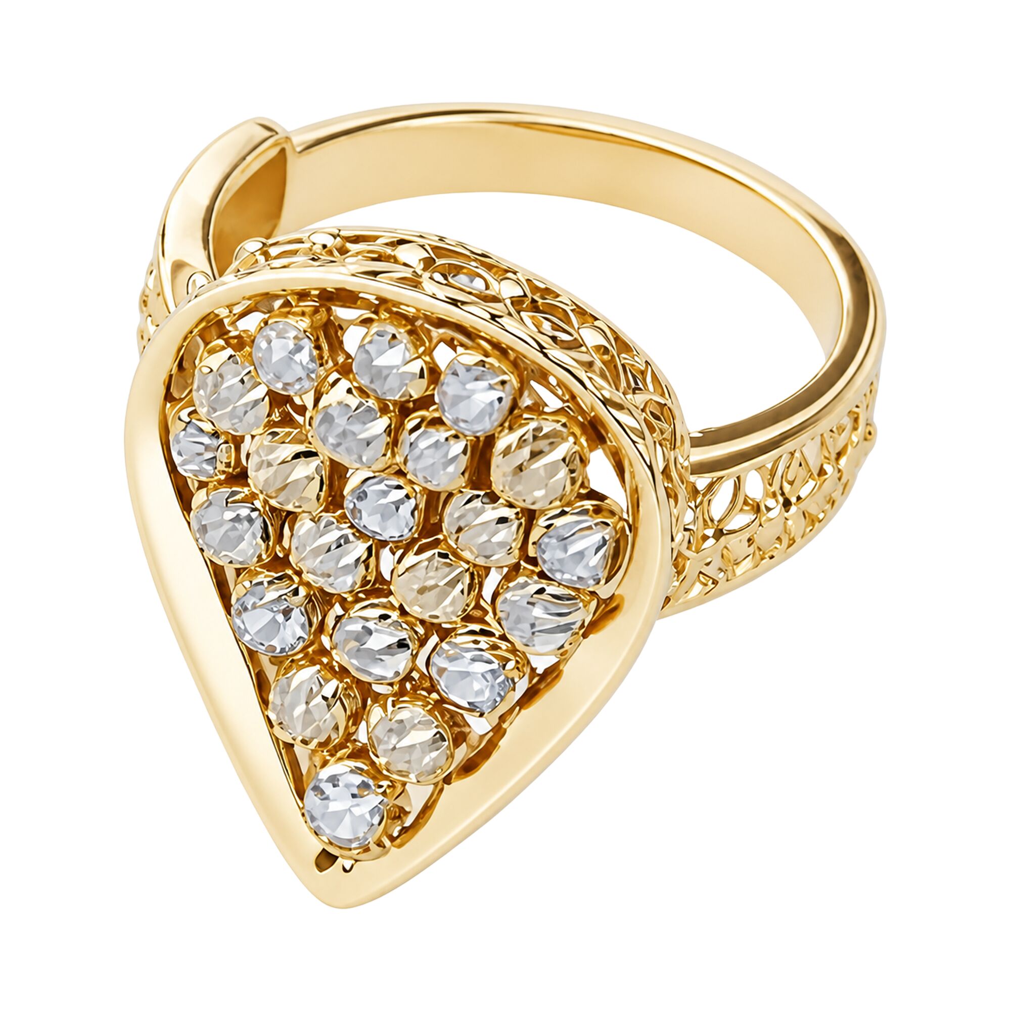 Кольцо, золото, 585, 4.02г, 63245, изображение 2 | GoldMarket.kz