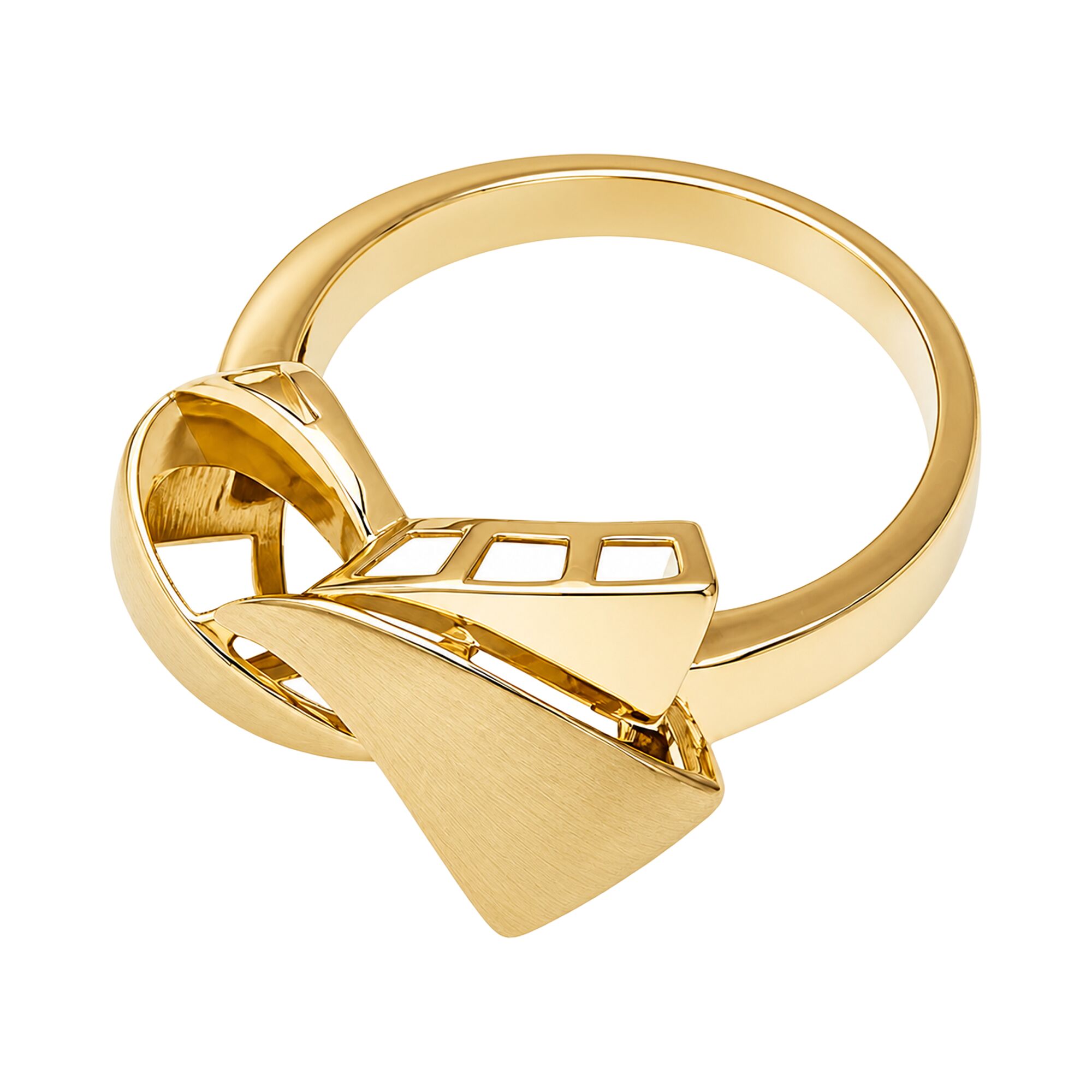 Кольцо, золото, 585, 2.97г, 63253, изображение 2 | GoldMarket.kz