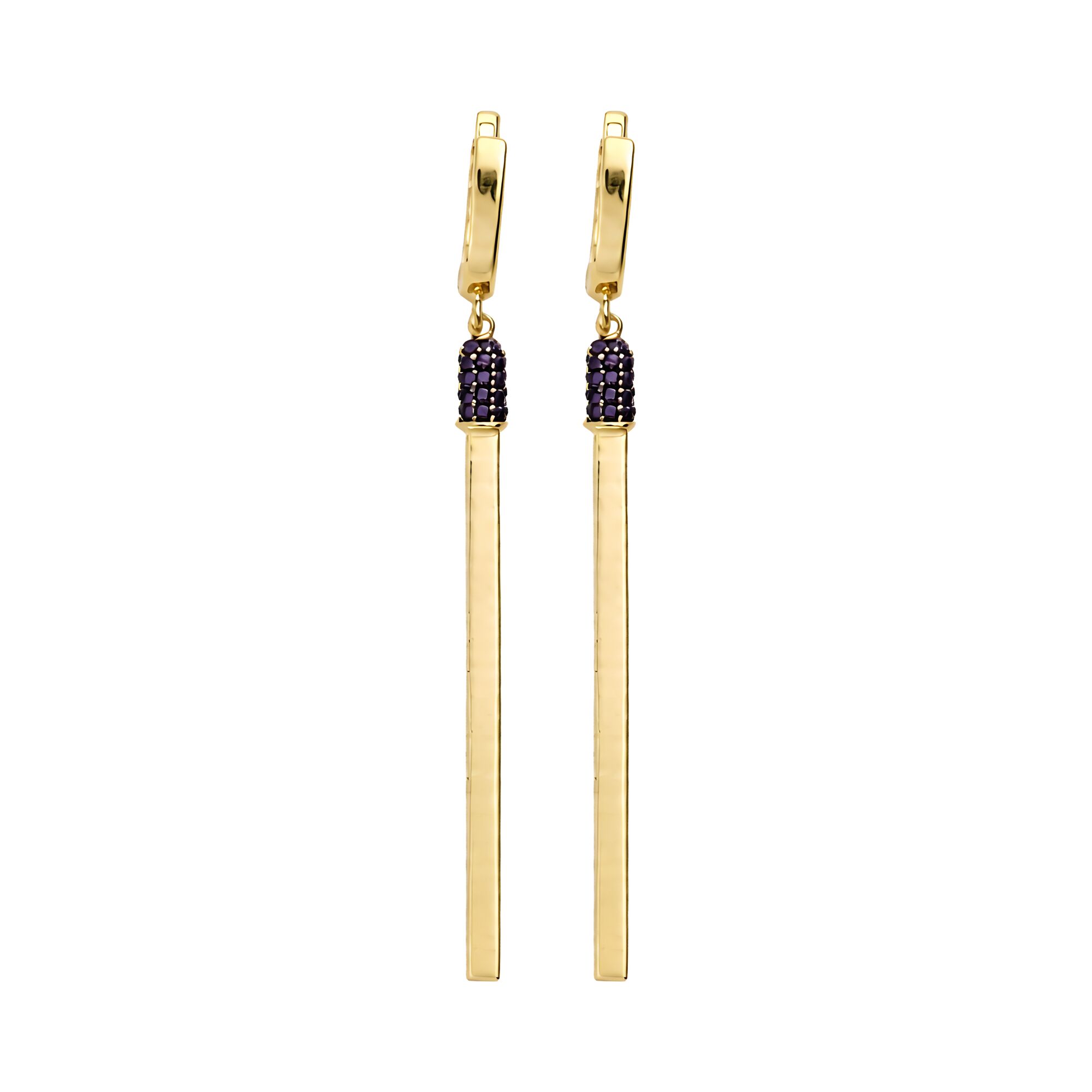 Серьги, золото, 585, 3.46г, 63260 | GoldMarket.kz