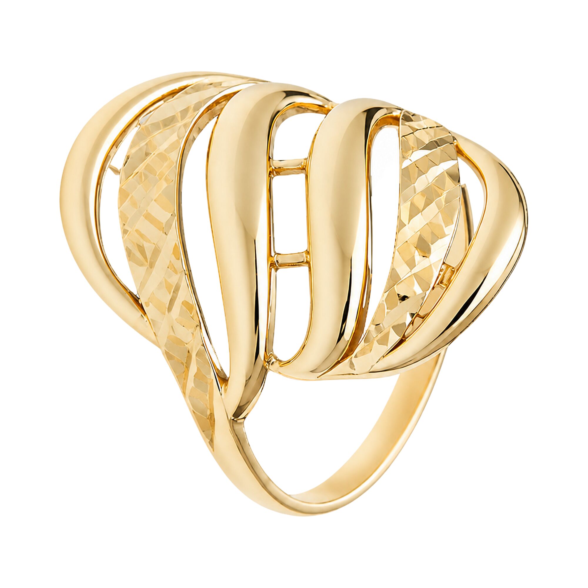 Кольцо, золото, 585, 3.26г, 63277 | GoldMarket.kz