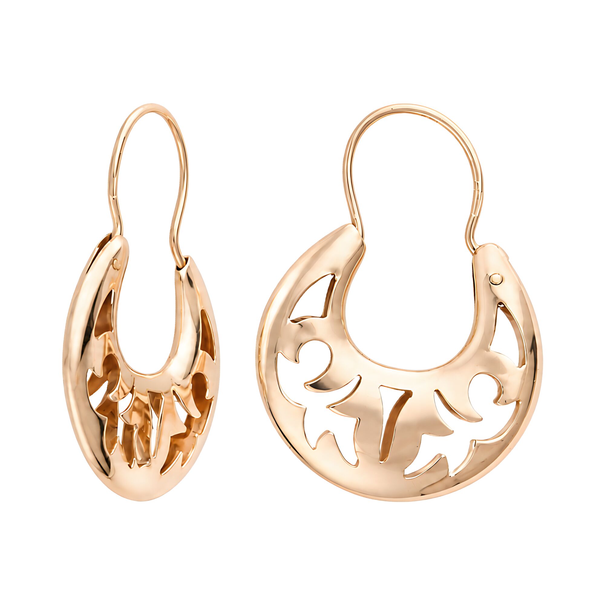 Серьги, золото, 585, 3.18г, 63282, изображение 2 | GoldMarket.kz
