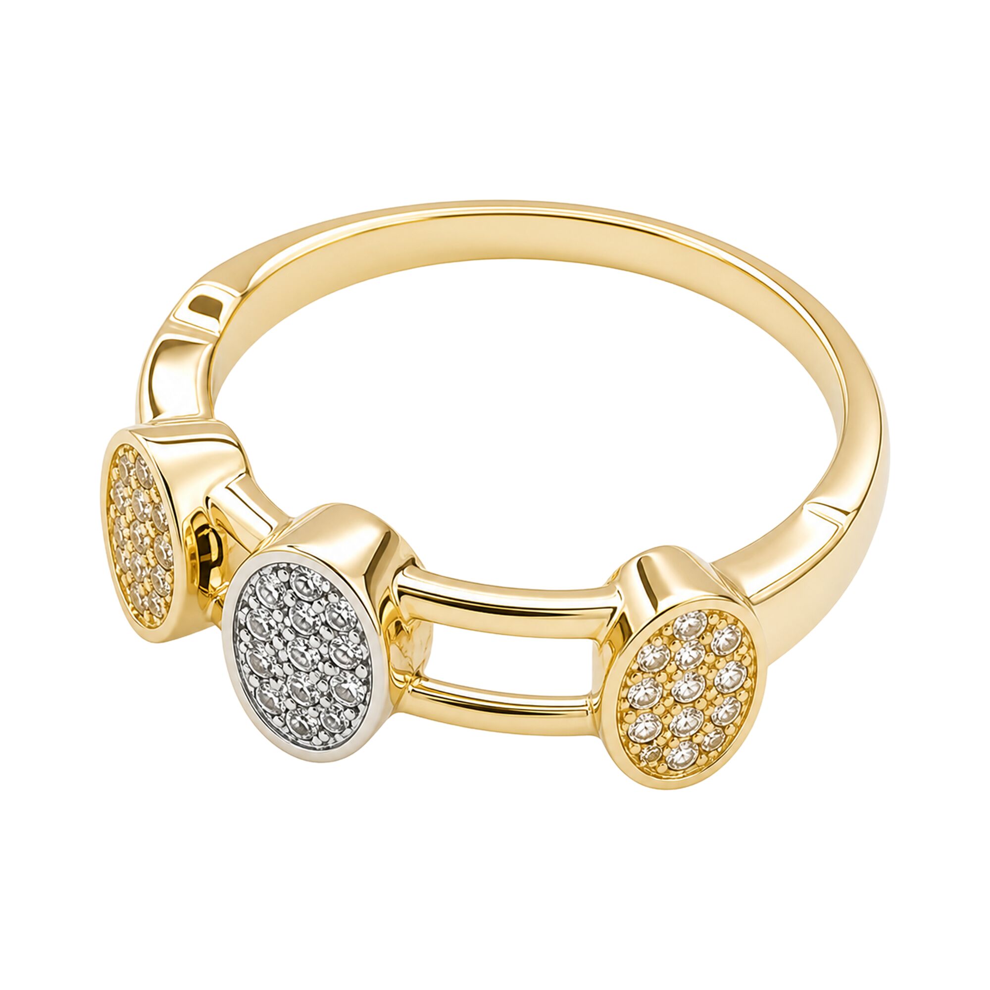 Кольцо, золото, 585, 2.7г, 63286, изображение 2 | GoldMarket.kz