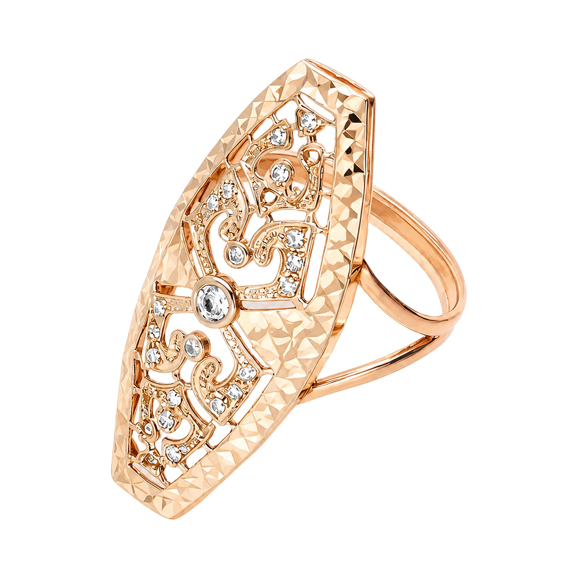 Кольцо, золото, 585, 3.42г, 63295, изображение 2 | GoldMarket.kz