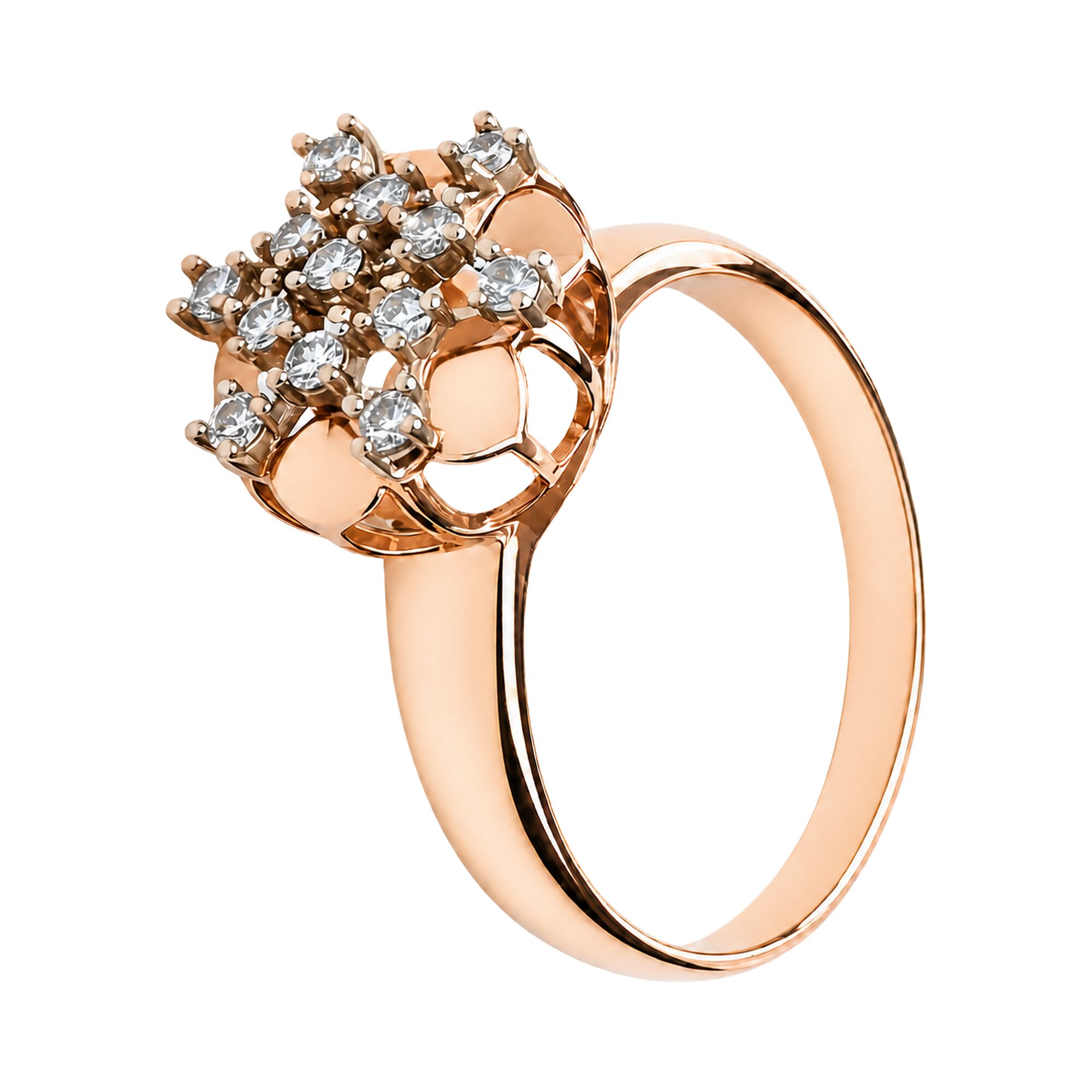Кольцо, золото, 585, 2.38г, 63301 | GoldMarket.kz