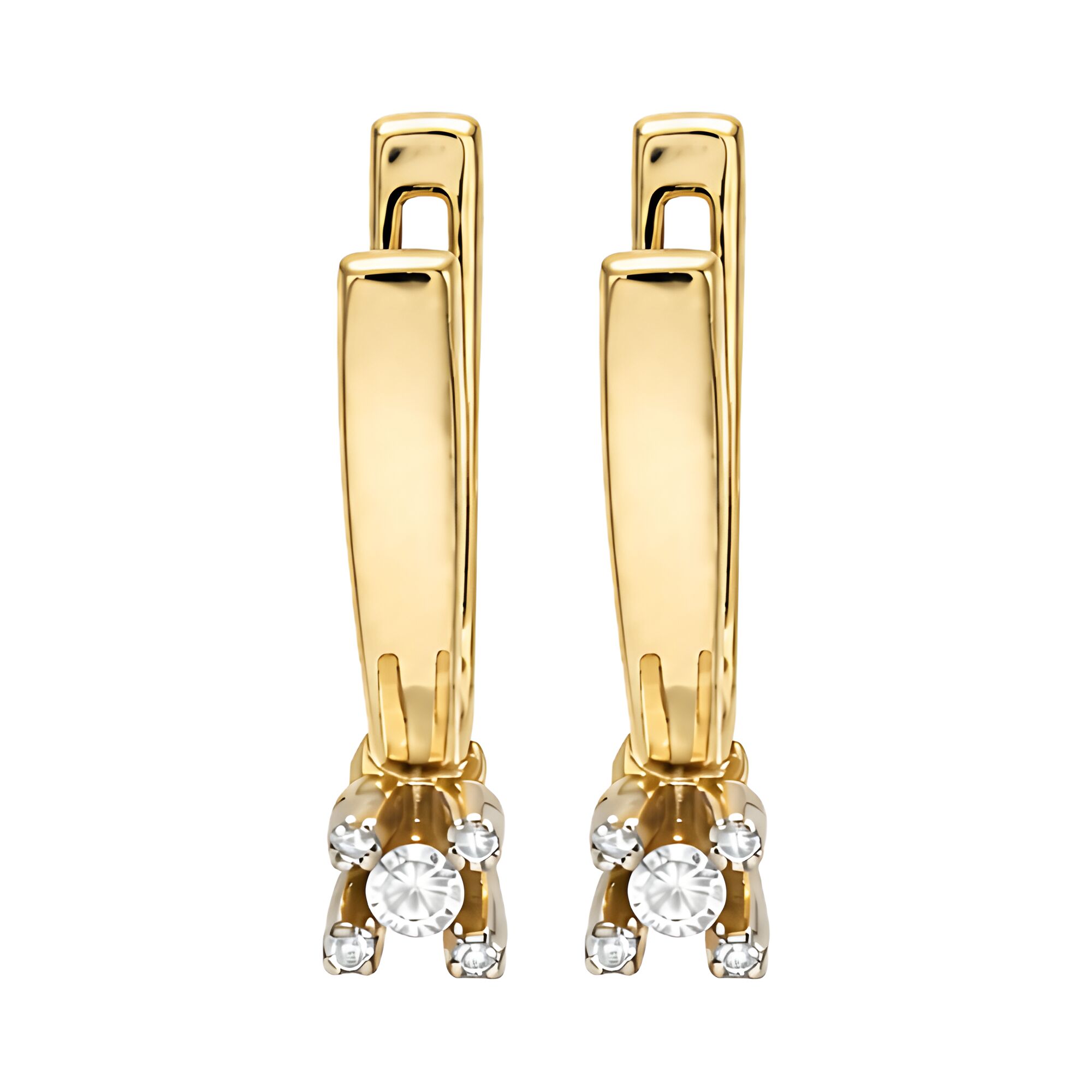 Серьги, золото, 585, 3.11г, 63338 | GoldMarket.kz