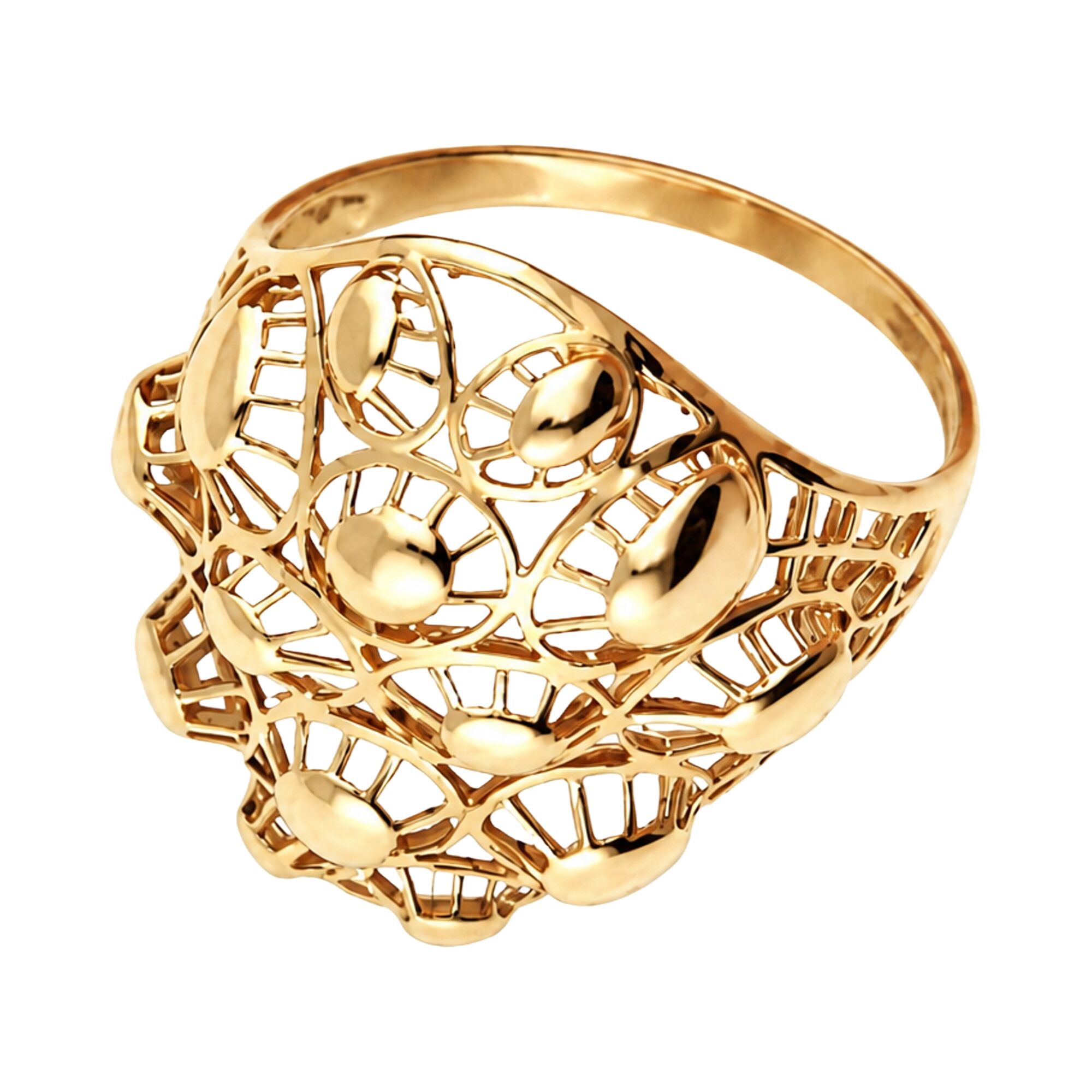 Кольцо, золото, 585, 3.25г, 64384, изображение 2 | GoldMarket.kz