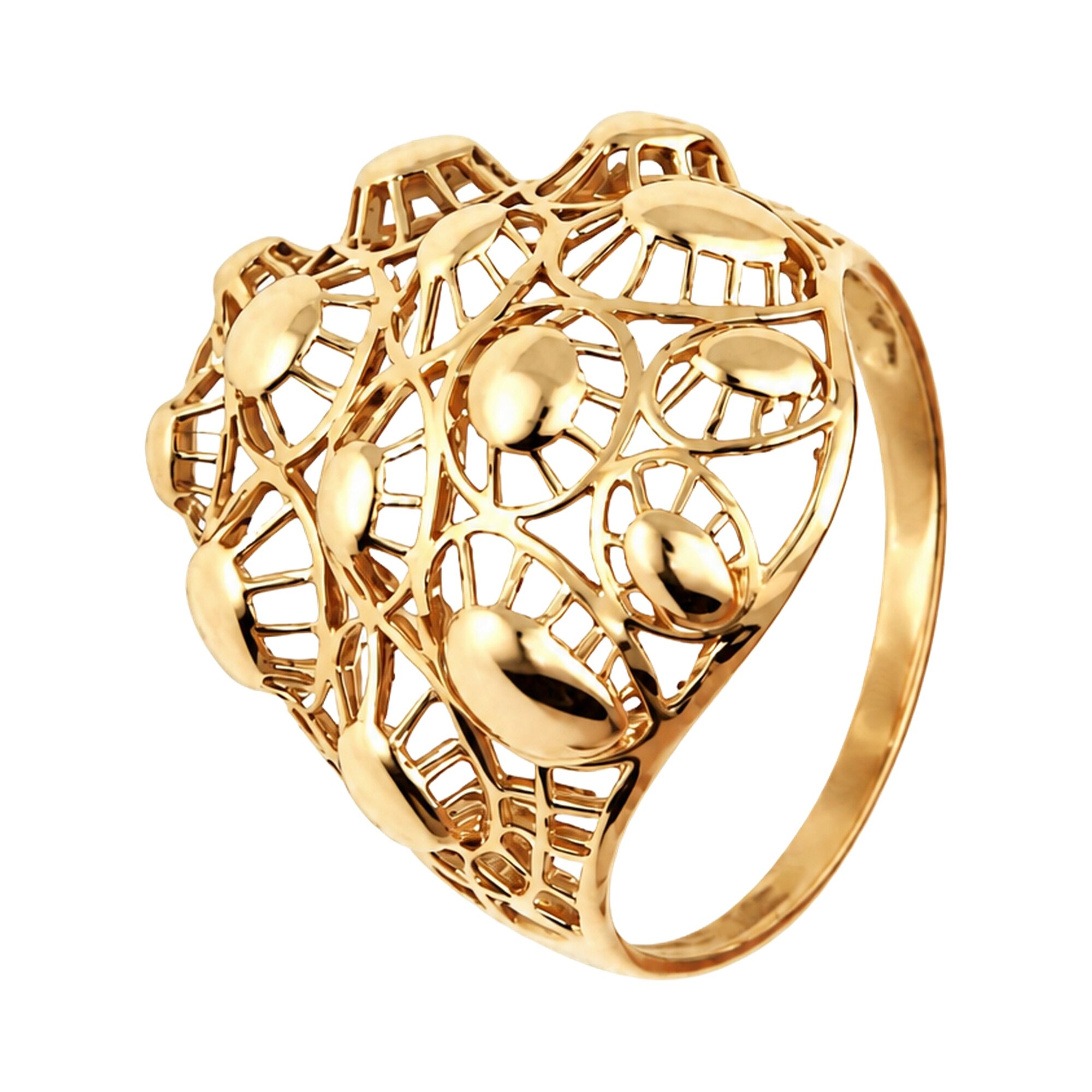 Кольцо, золото, 585, 3.25г, 64384 | GoldMarket.kz
