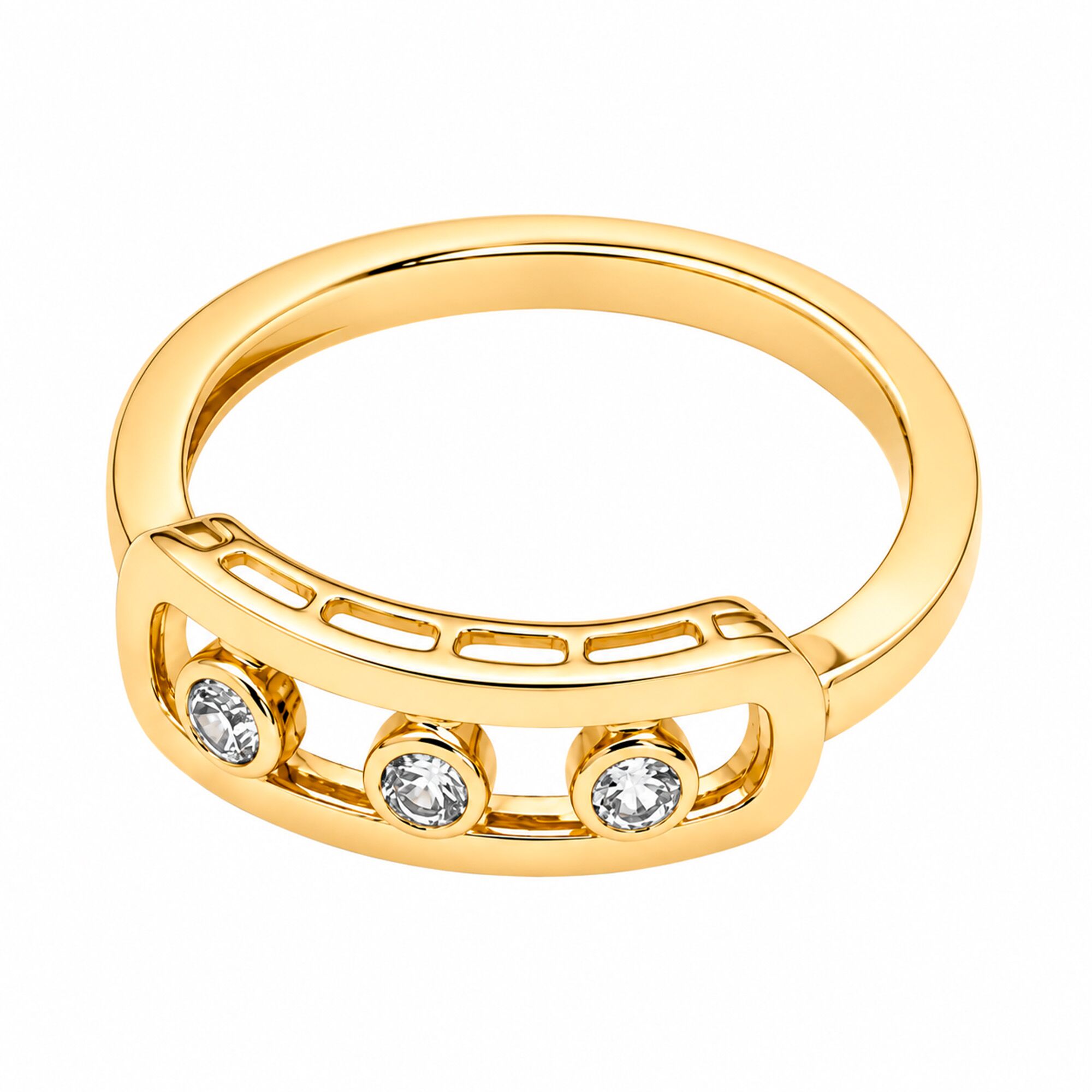 Кольцо, золото, 585, 2.15г, 64387, изображение 2 | GoldMarket.kz