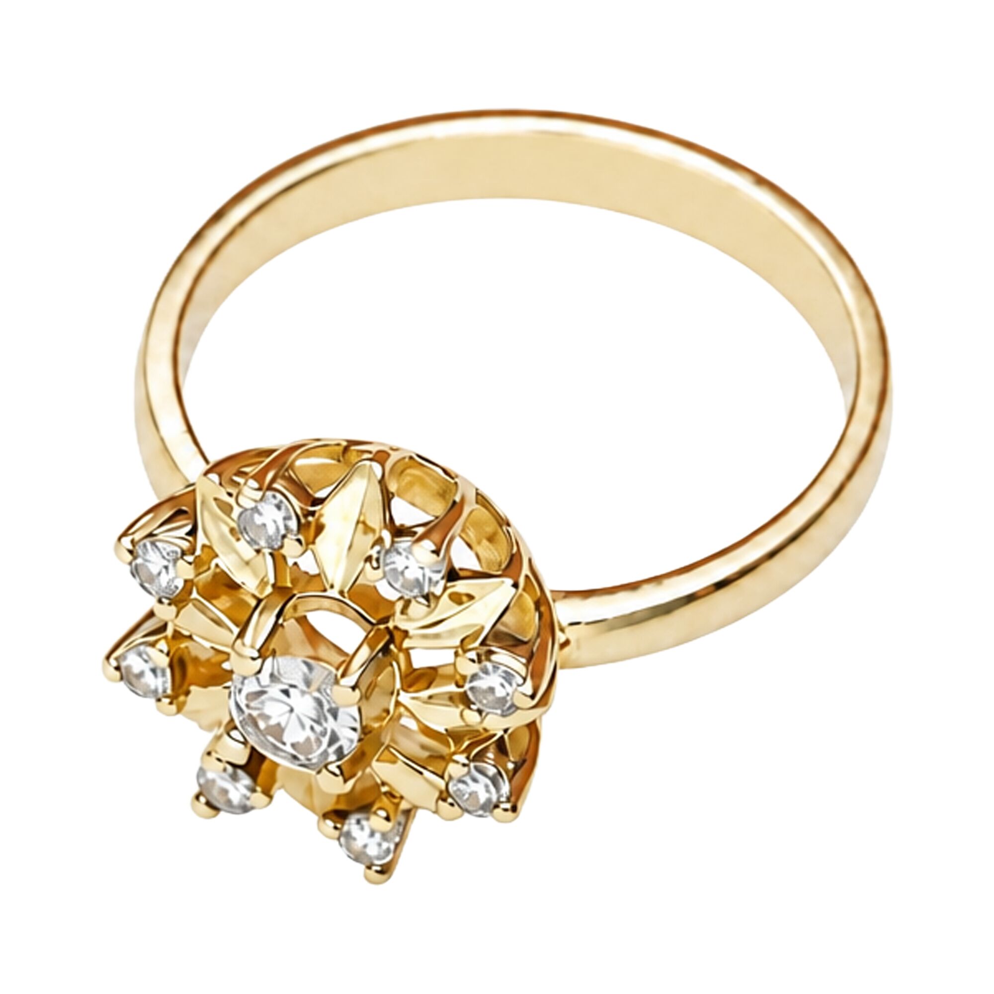 Кольцо, золото, 585, 3.63г, 64420, изображение 2 | GoldMarket.kz