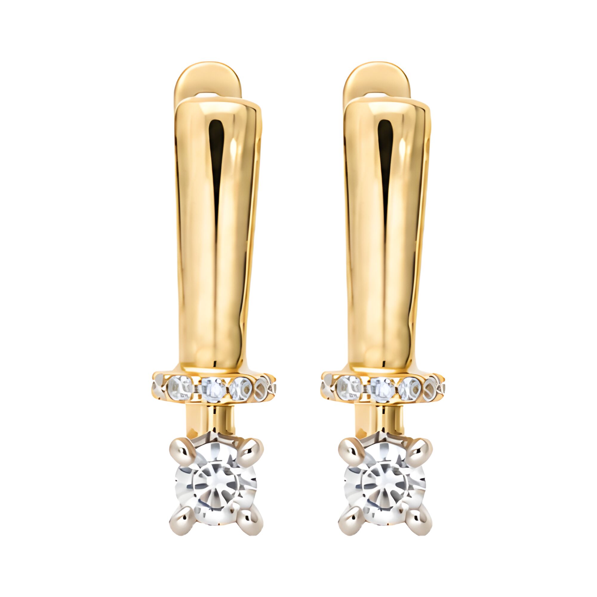 Серьги, золото, 585, 3.26г, 64436 | GoldMarket.kz
