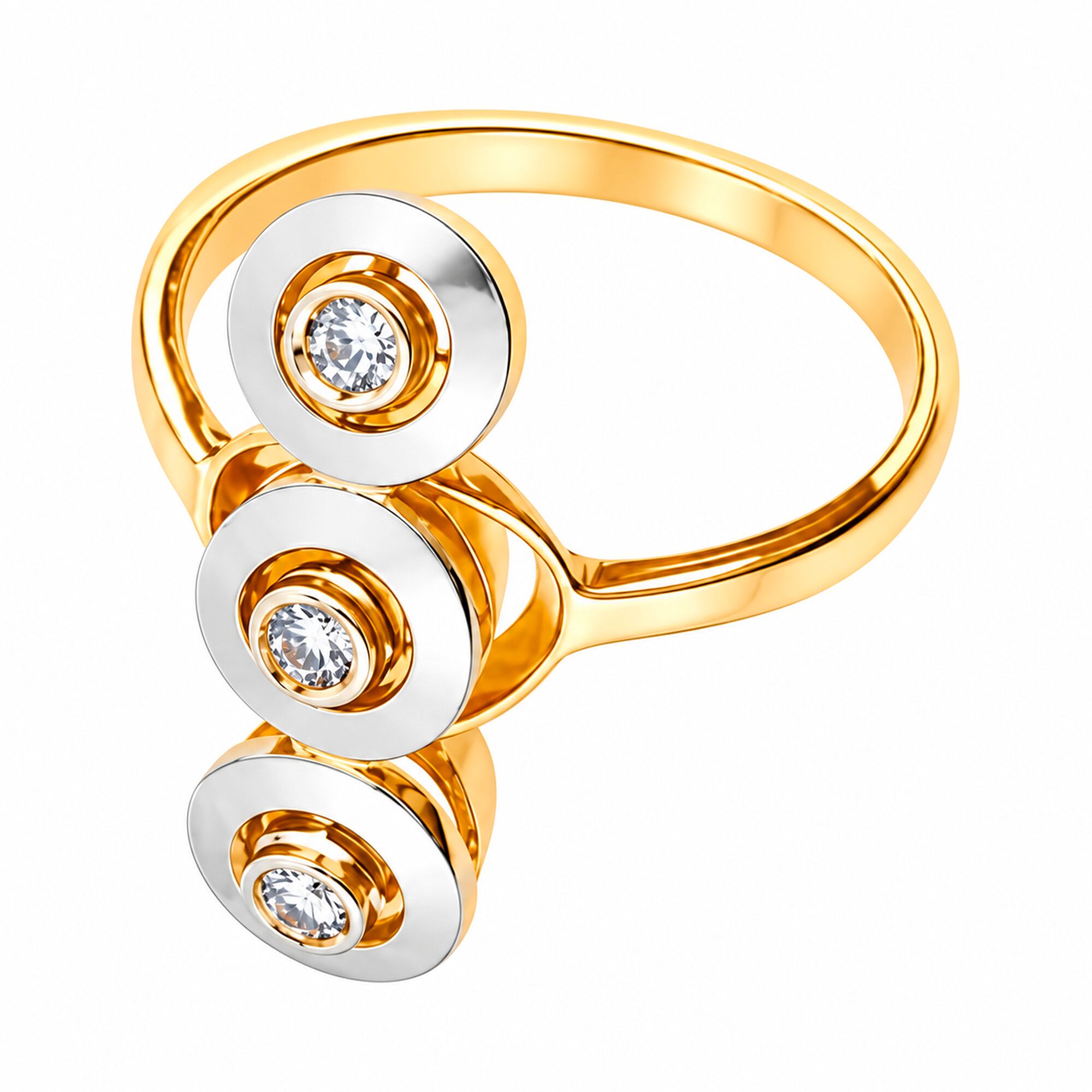 Кольцо, золото, 585, 5.84г, 64469, изображение 2 | GoldMarket.kz
