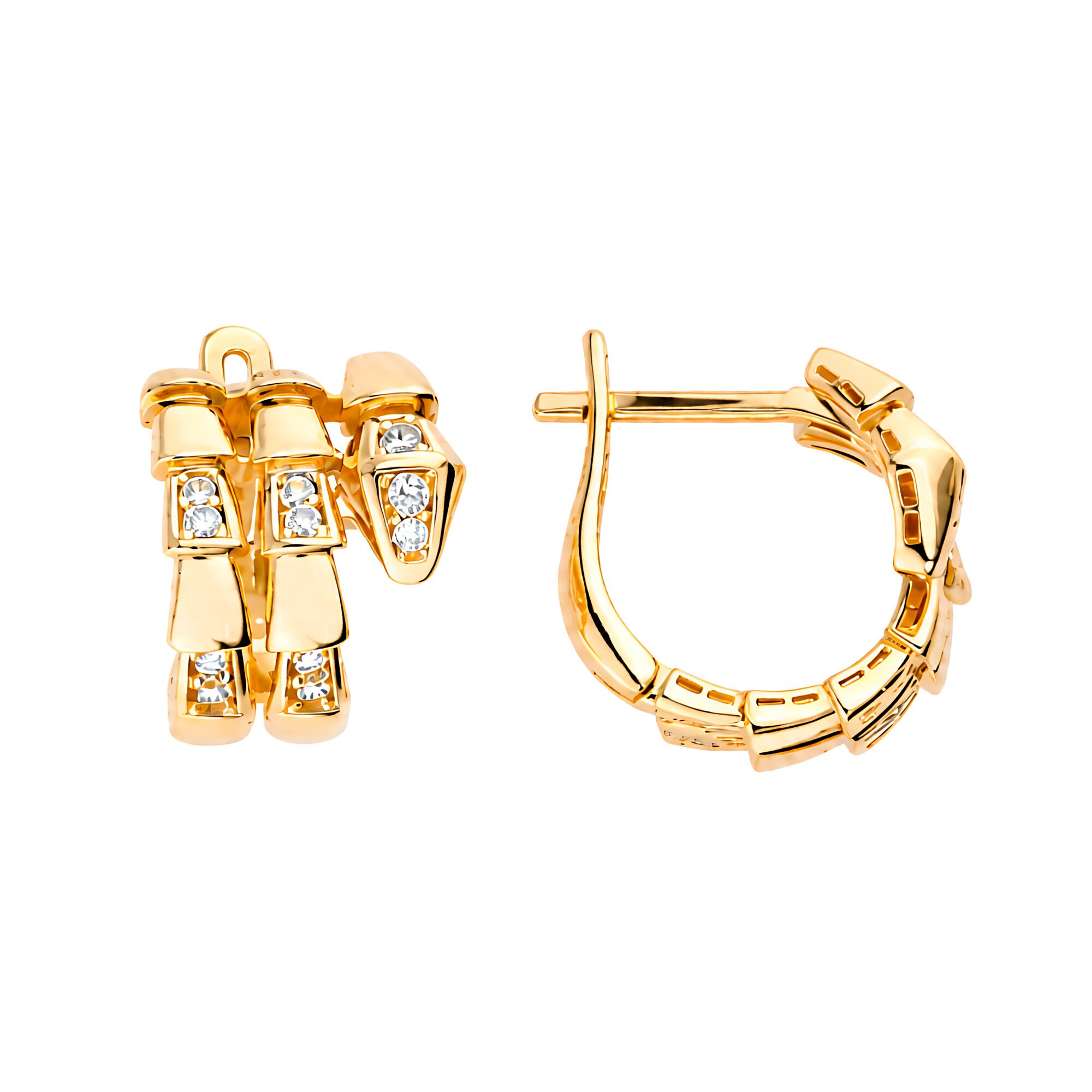 Серьги, золото, 585, 6.66г, 64485, изображение 2 | GoldMarket.kz