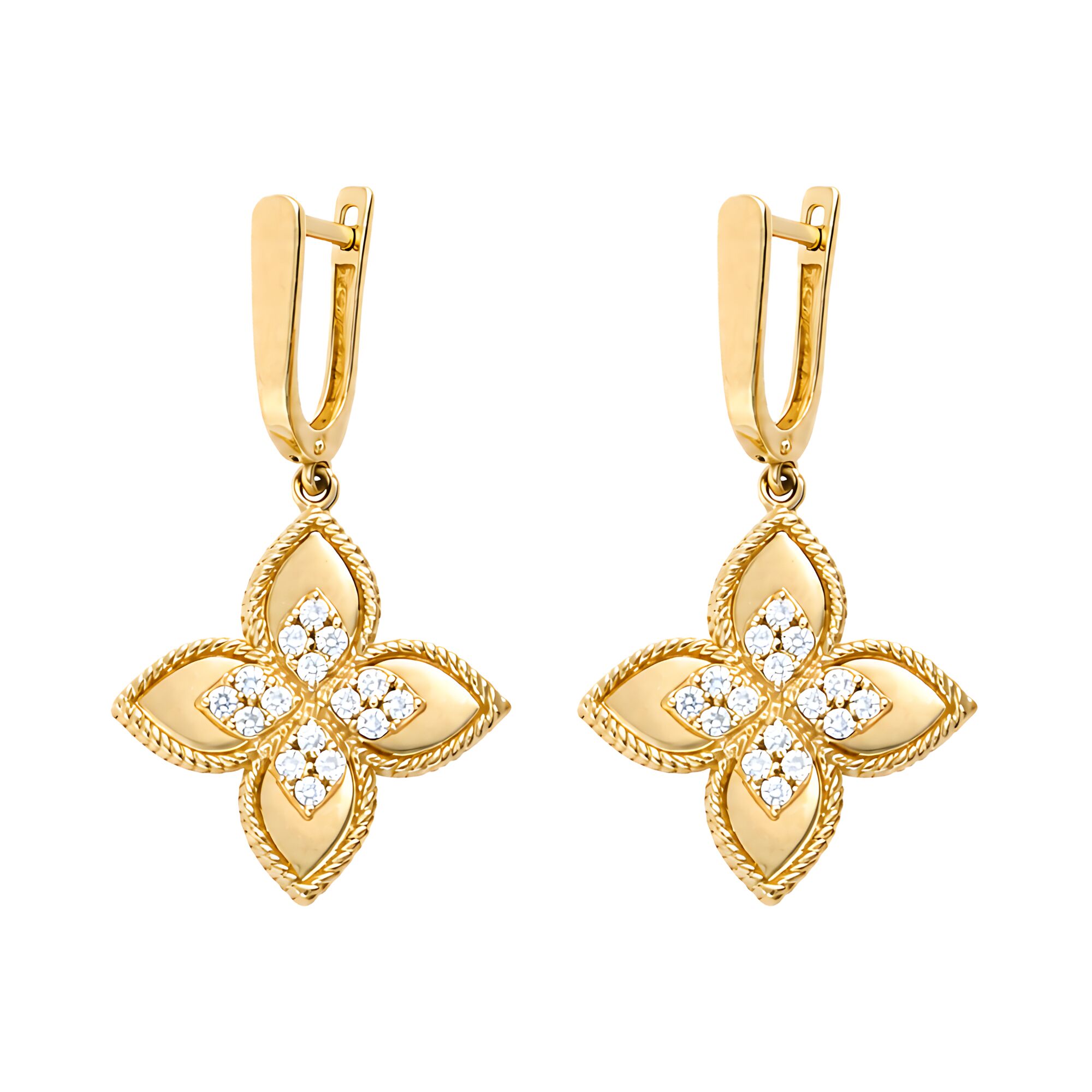 Серьги, золото, 585, 6.04г, 64838 | GoldMarket.kz