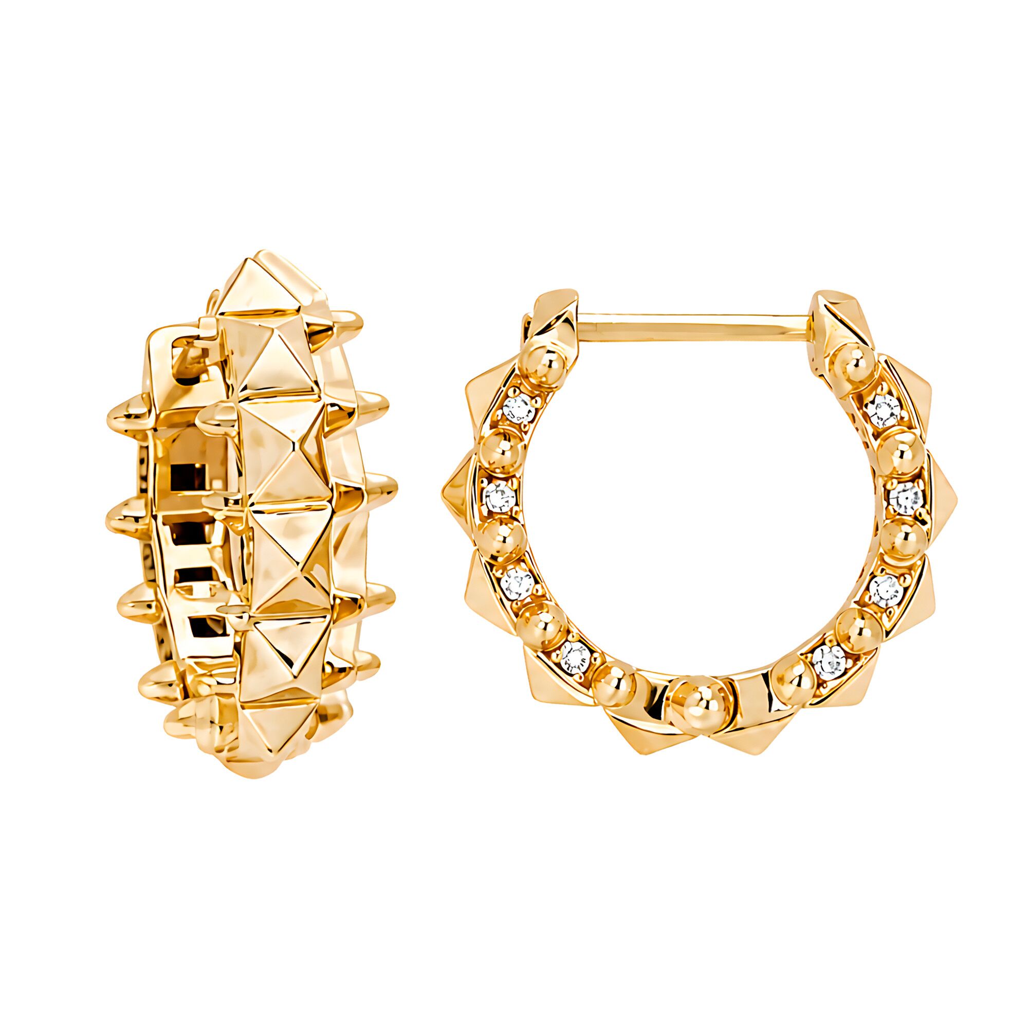 Серьги, золото, 585, 7.18г, 64841, изображение 2 | GoldMarket.kz