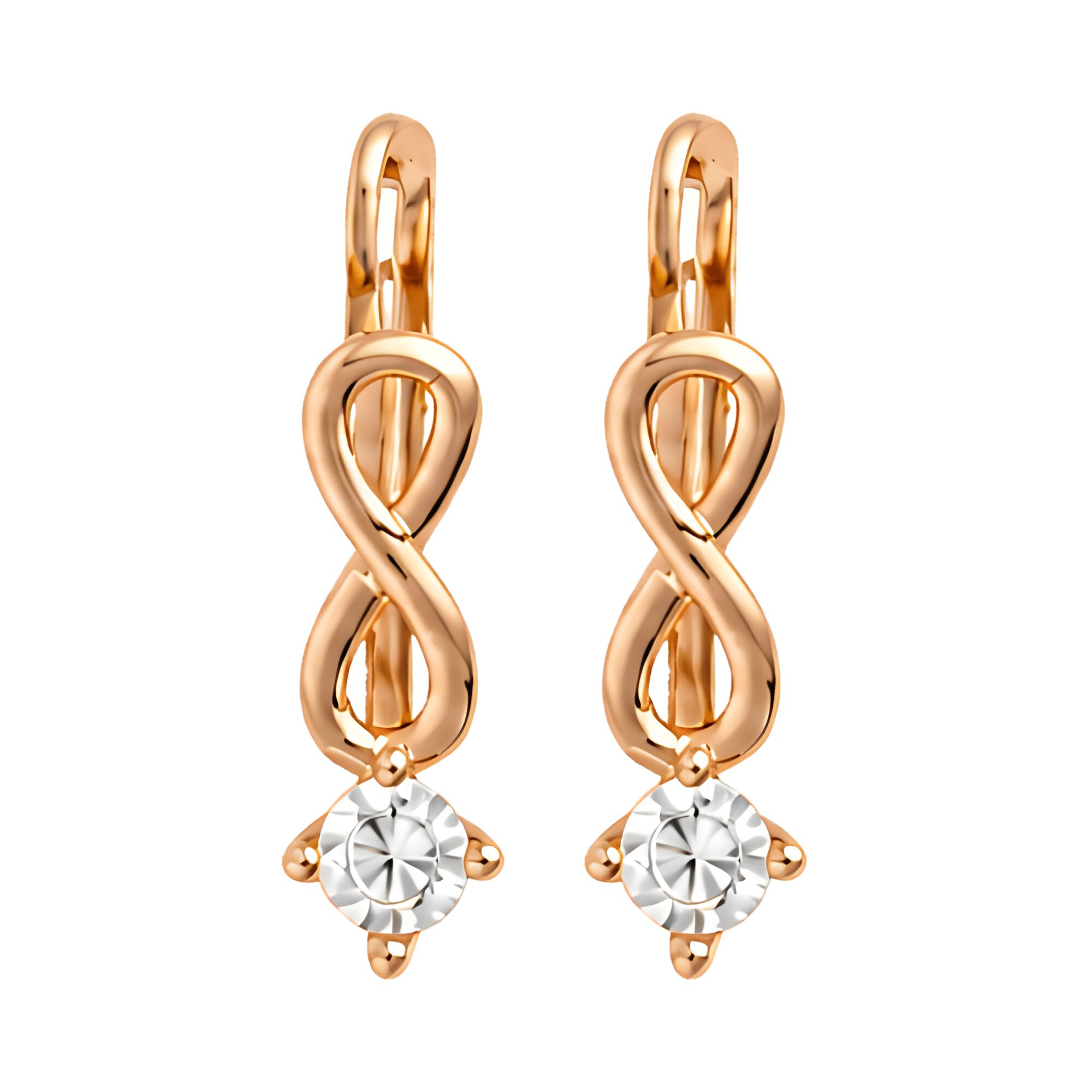 Серьги, золото, 585, 1.49г, 64886 | GoldMarket.kz