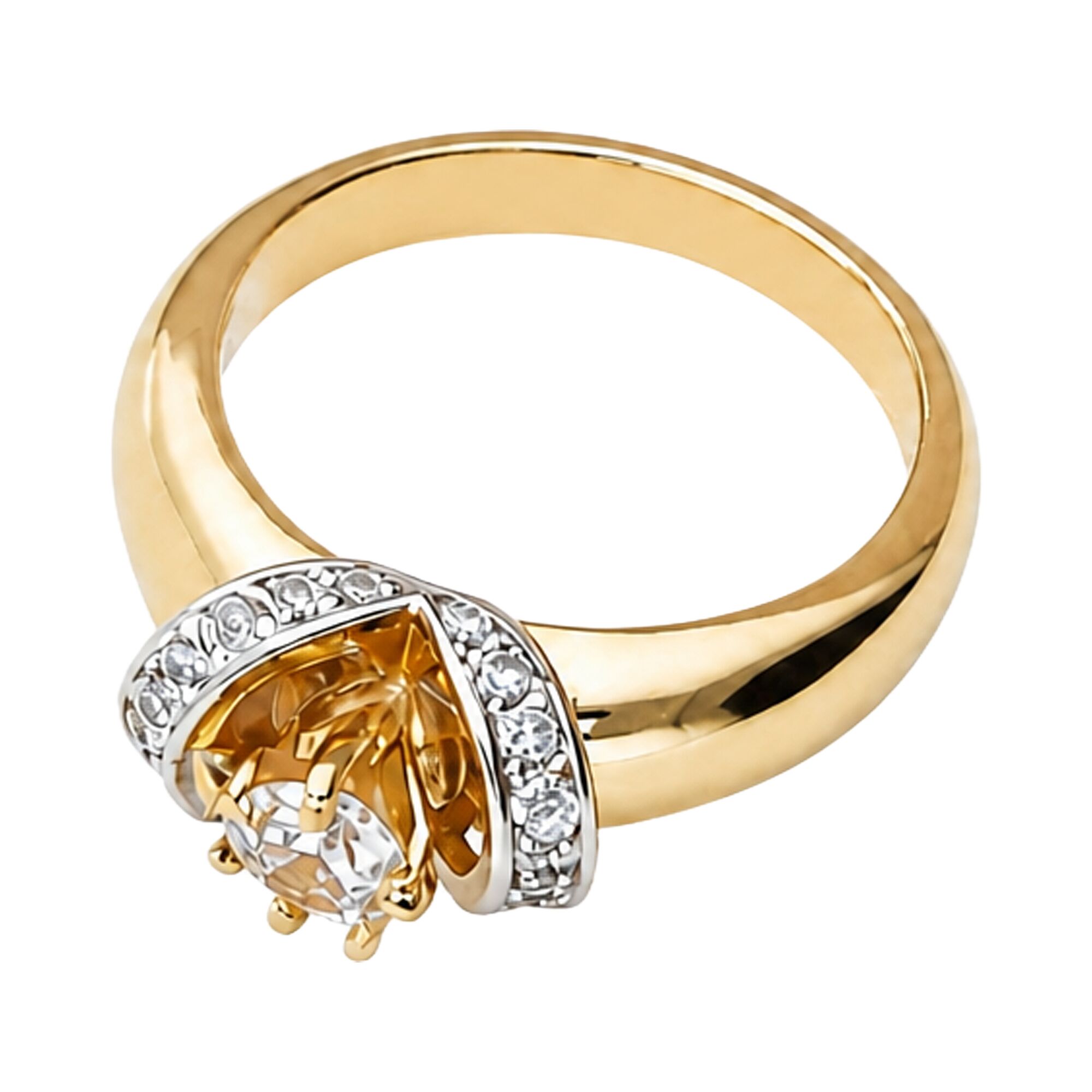 Кольцо, золото, 585, 3.88г, 65056, изображение 2 | GoldMarket.kz