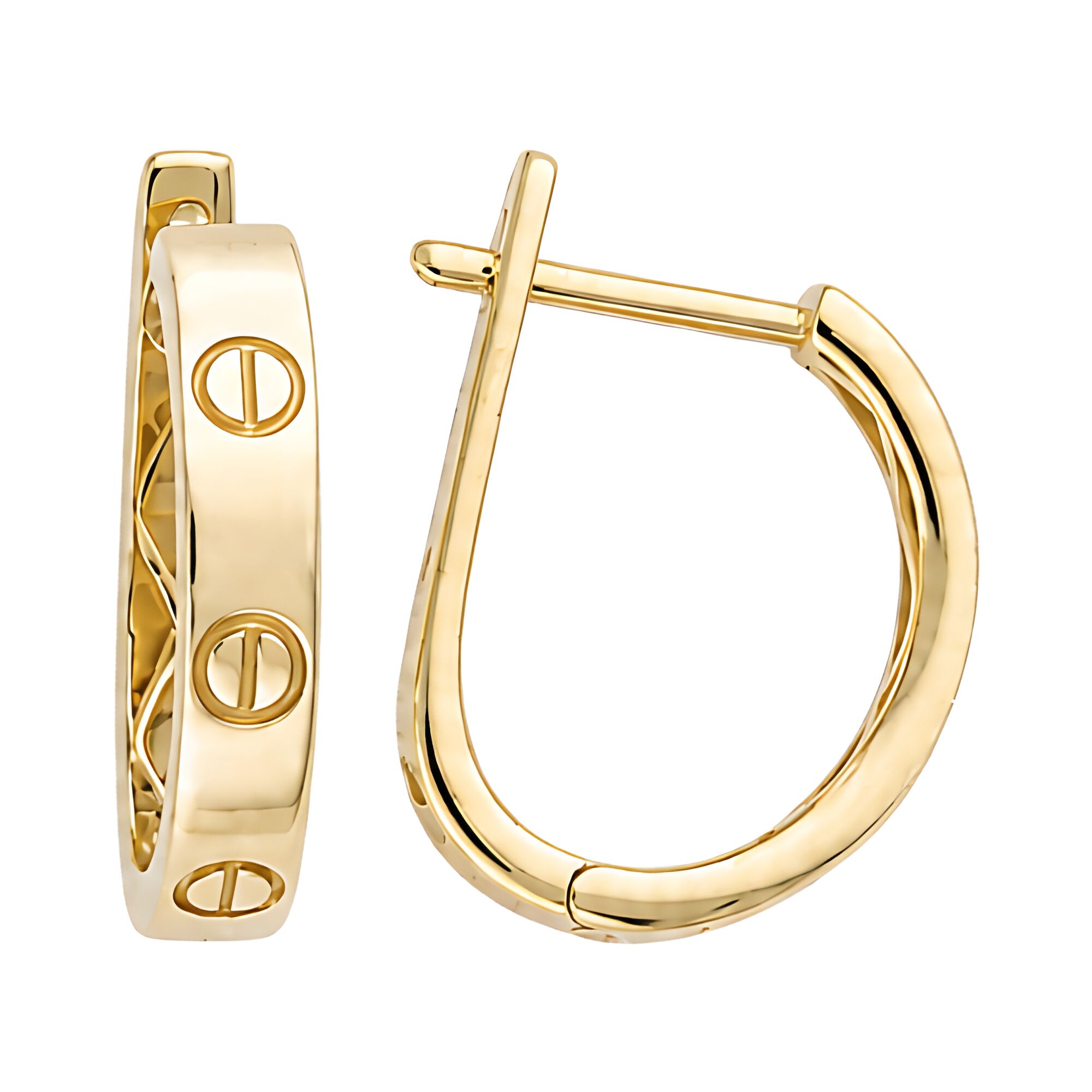 Серьги, золото, 585, 3.68г, 65061, изображение 2 | GoldMarket.kz