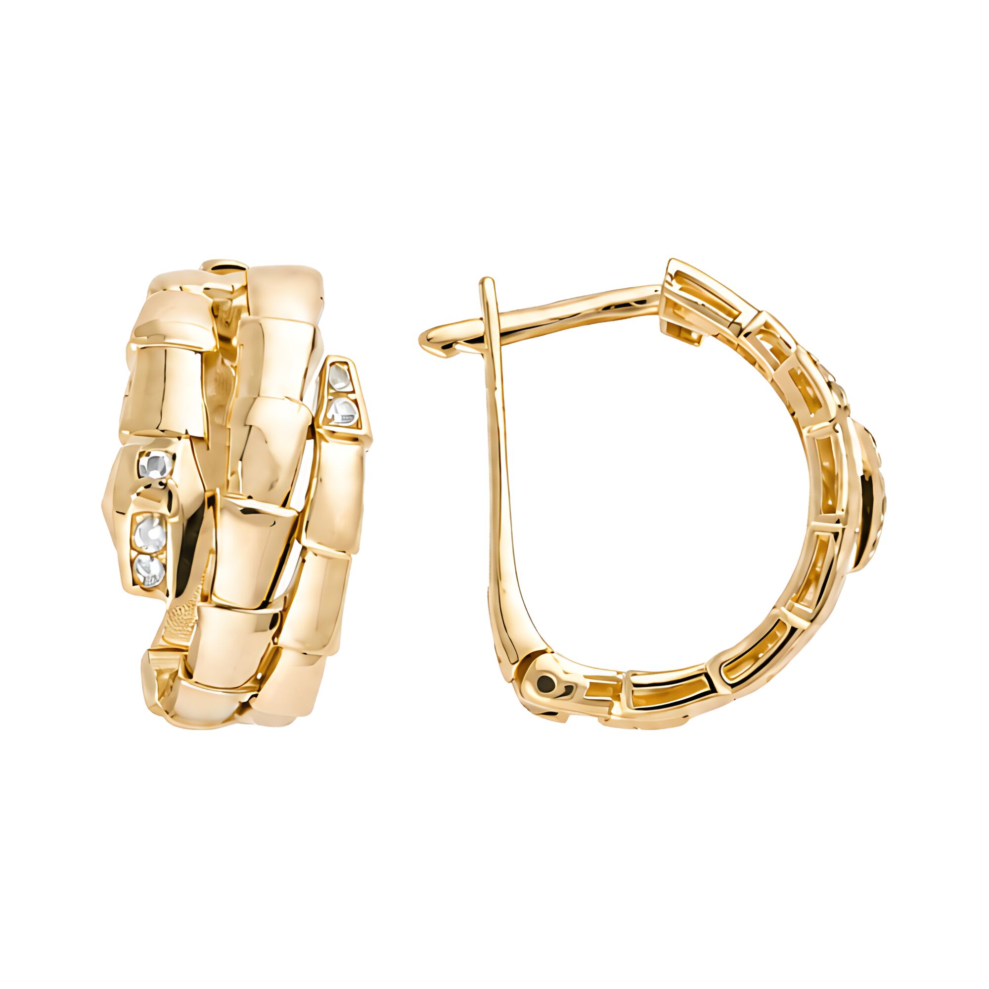 Серьги, золото, 585, 5.57г, 65086, изображение 2 | GoldMarket.kz