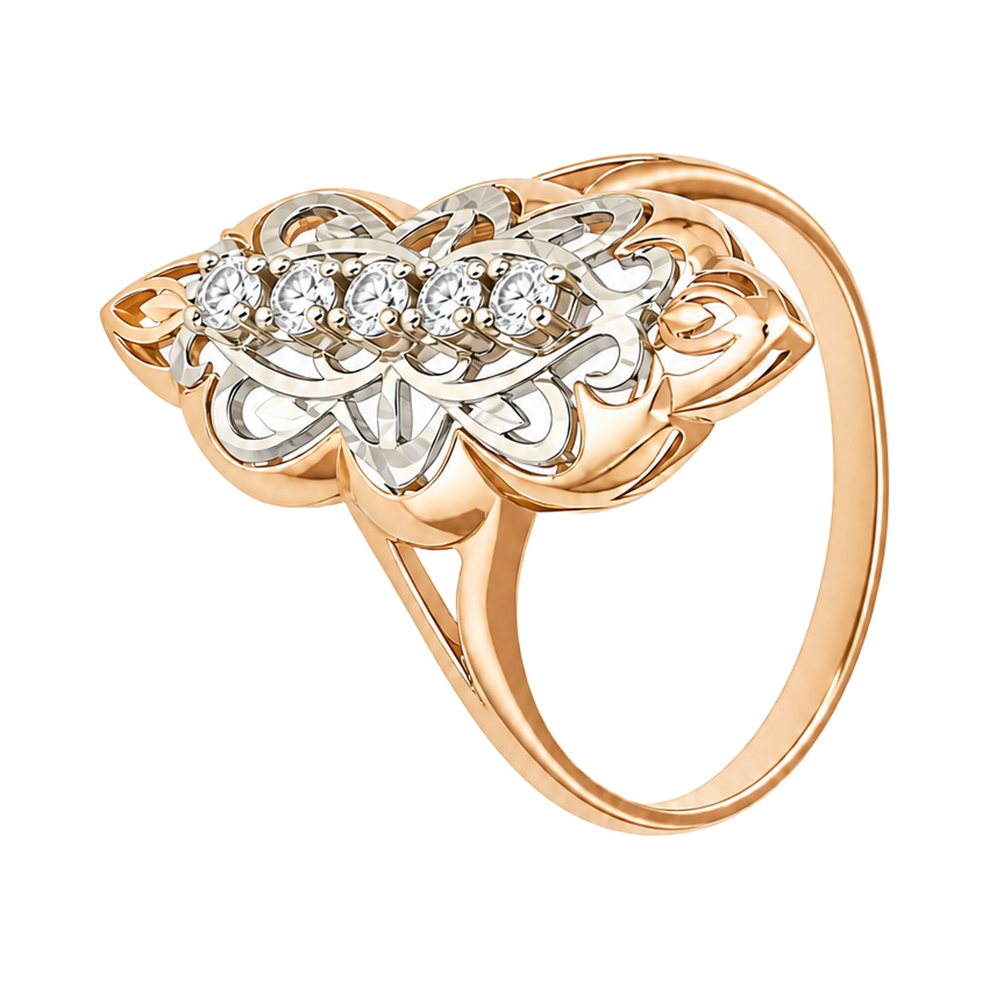 Кольцо, золото, 585, 3.43г, 65094 | GoldMarket.kz