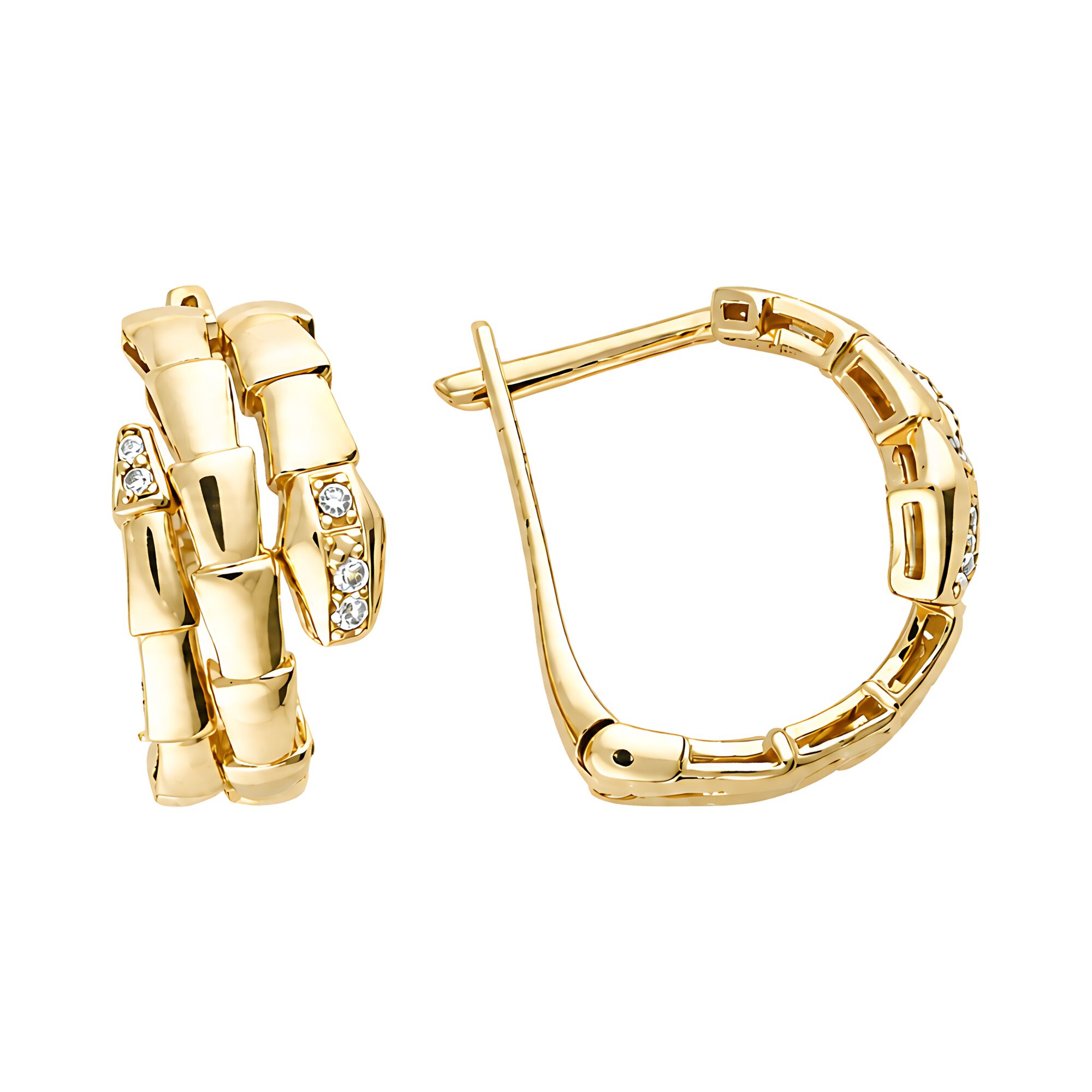 Серьги, золото, 585, 5.73г, 65098, изображение 2 | GoldMarket.kz