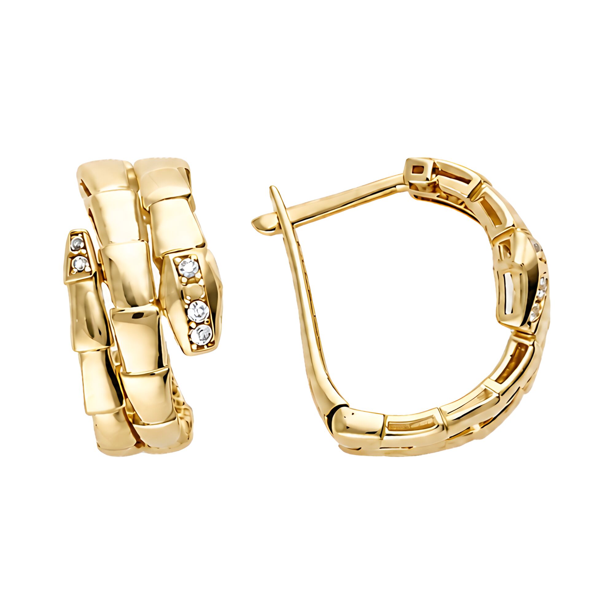 Серьги, золото, 585, 5.64г, 65100, изображение 2 | GoldMarket.kz