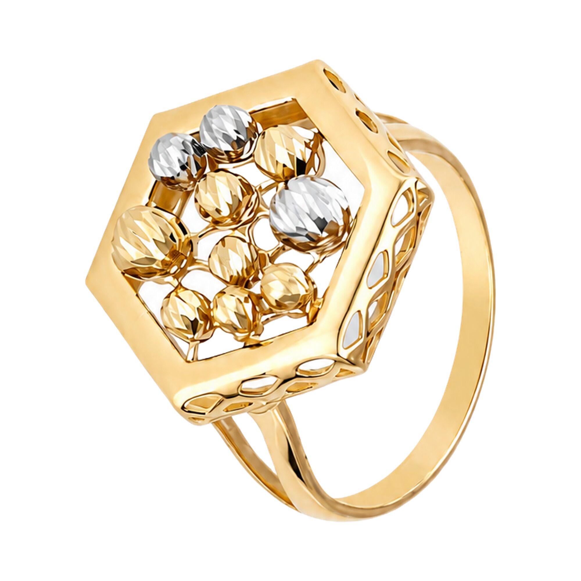 Кольцо, золото, 585, 3.18г, 65101 | GoldMarket.kz