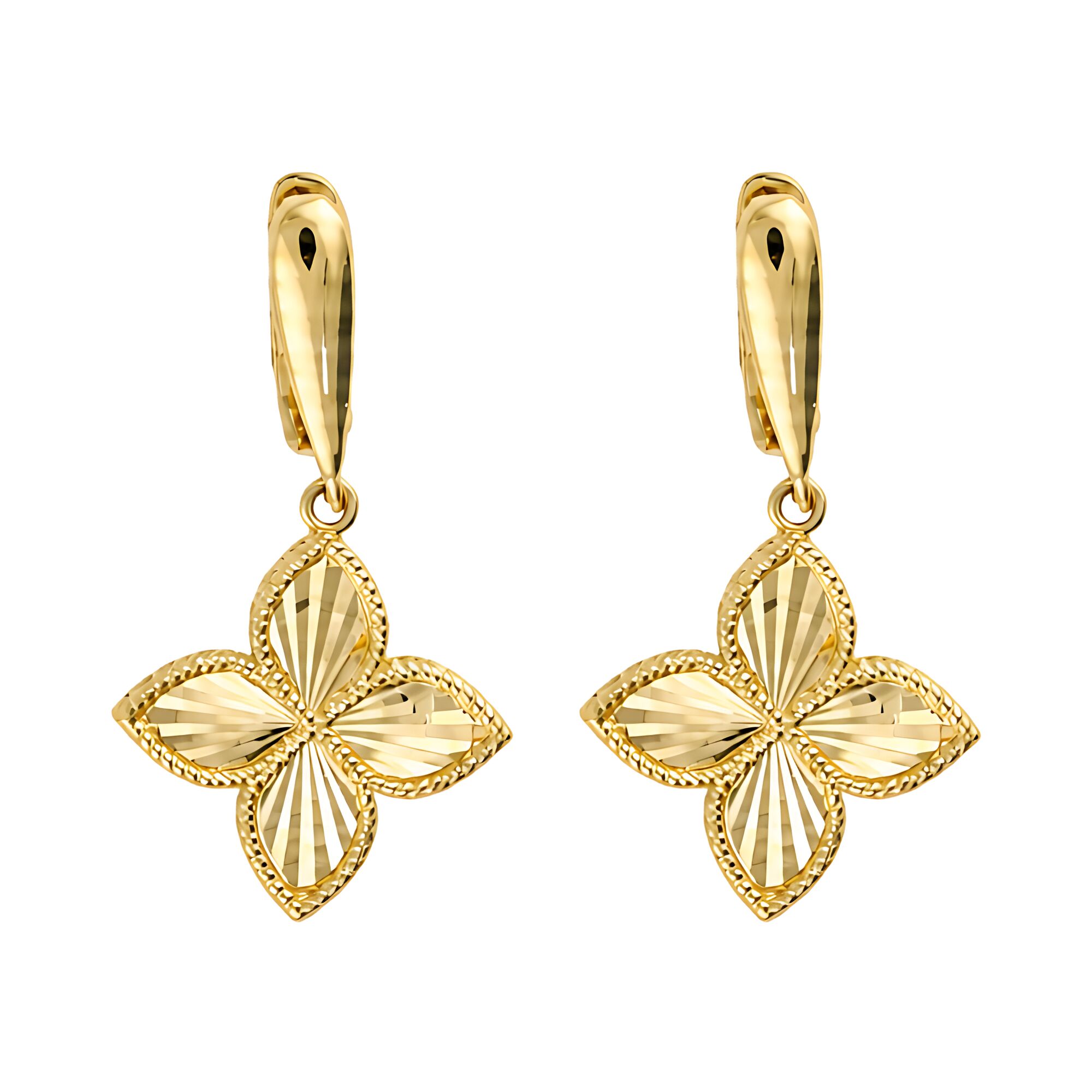 Серьги, золото, 585, 4.62г, 65114 | GoldMarket.kz