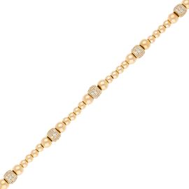 Браслет, золото, 585, 6.08г, 41787 | GoldMarket.kz
