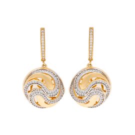 Серьги, золото, 585, 11.53г, 46274 | GoldMarket.kz