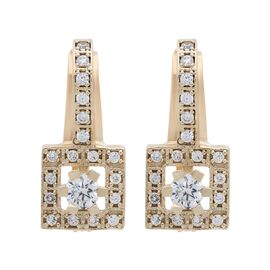 Серьги, золото, 585, 5.52г, 48287 | GoldMarket.kz